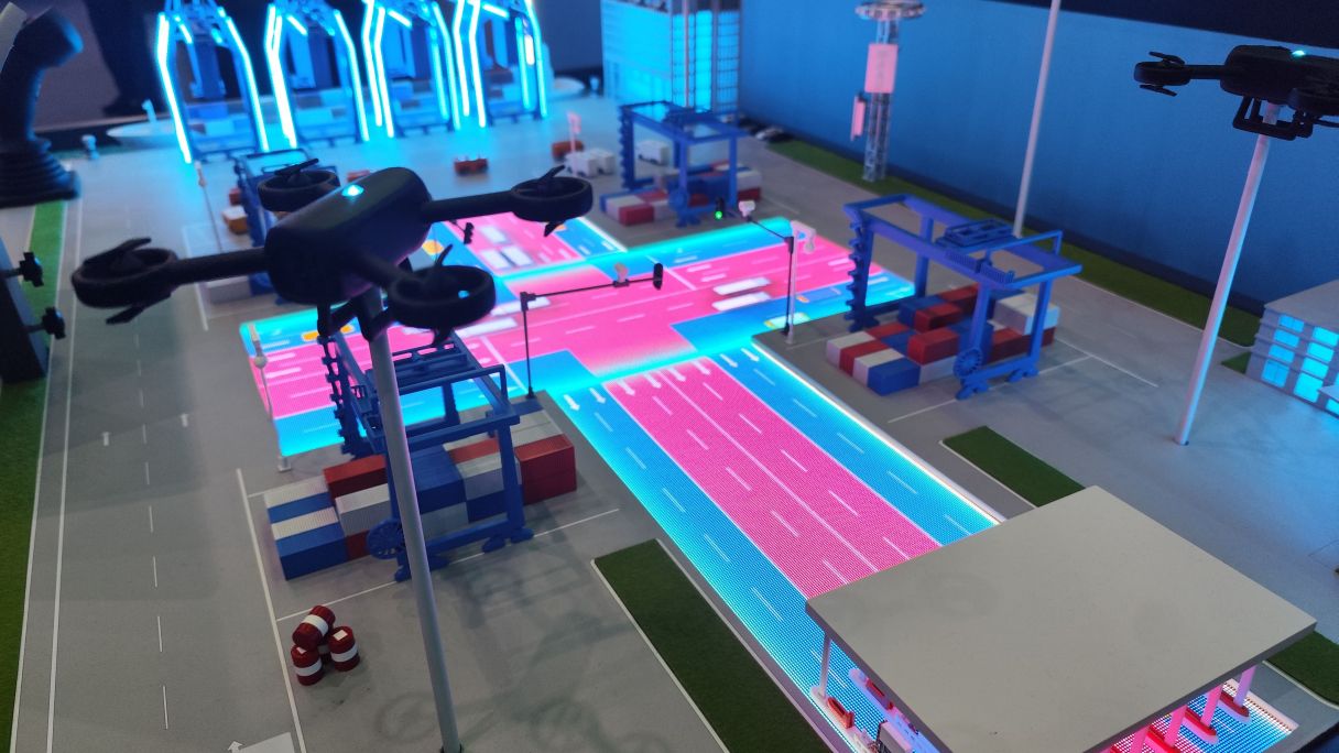 Una maqueta de les aplicacions dels ports intel·ligents de China Mobile | Marc Vilajosana