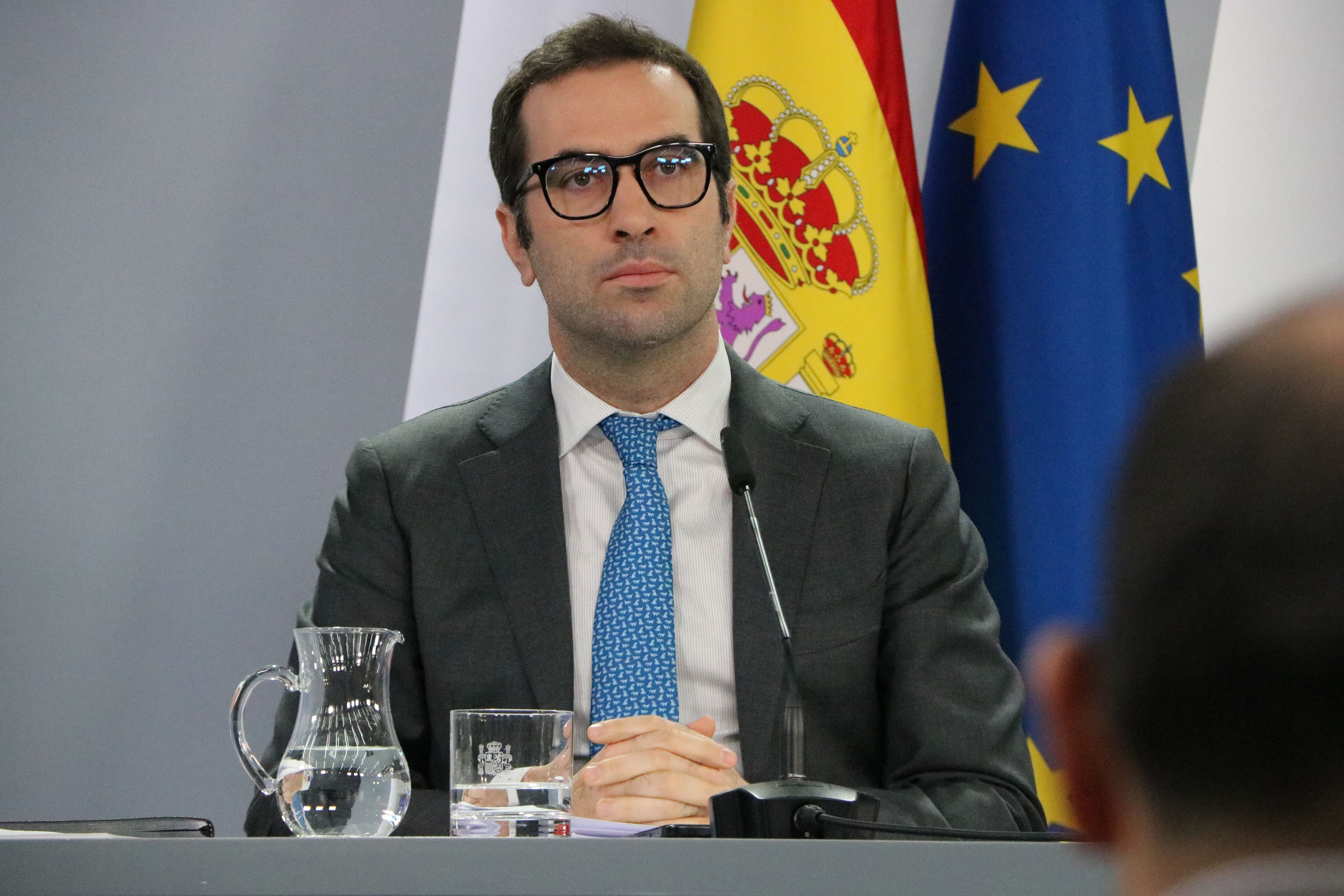 El ministre d'Economia, Carlos Cuerpo | Miquel Vera (ACN)