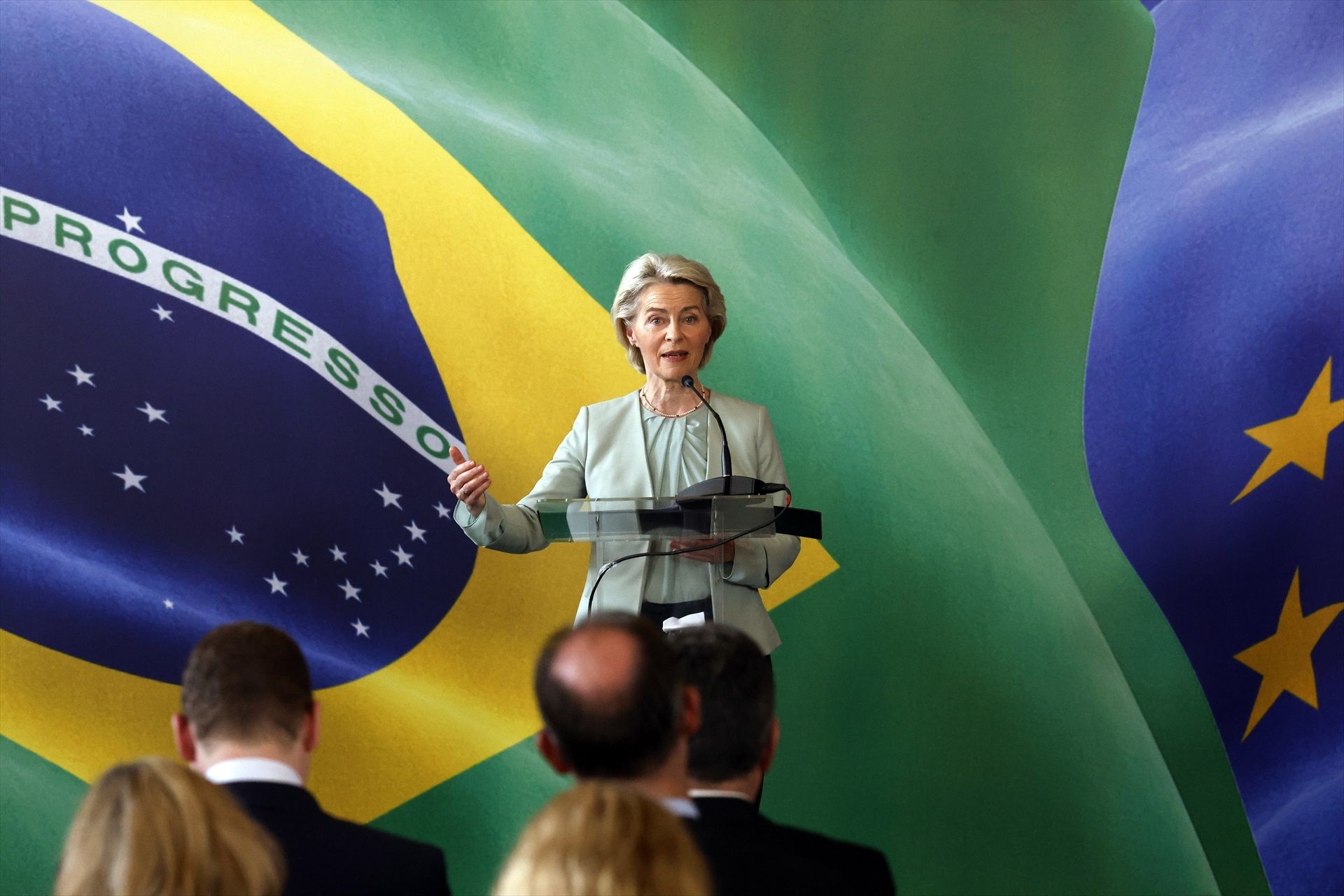 La presidenta de la Comissió Europea, Ursula Von der Leyen | Europa Press