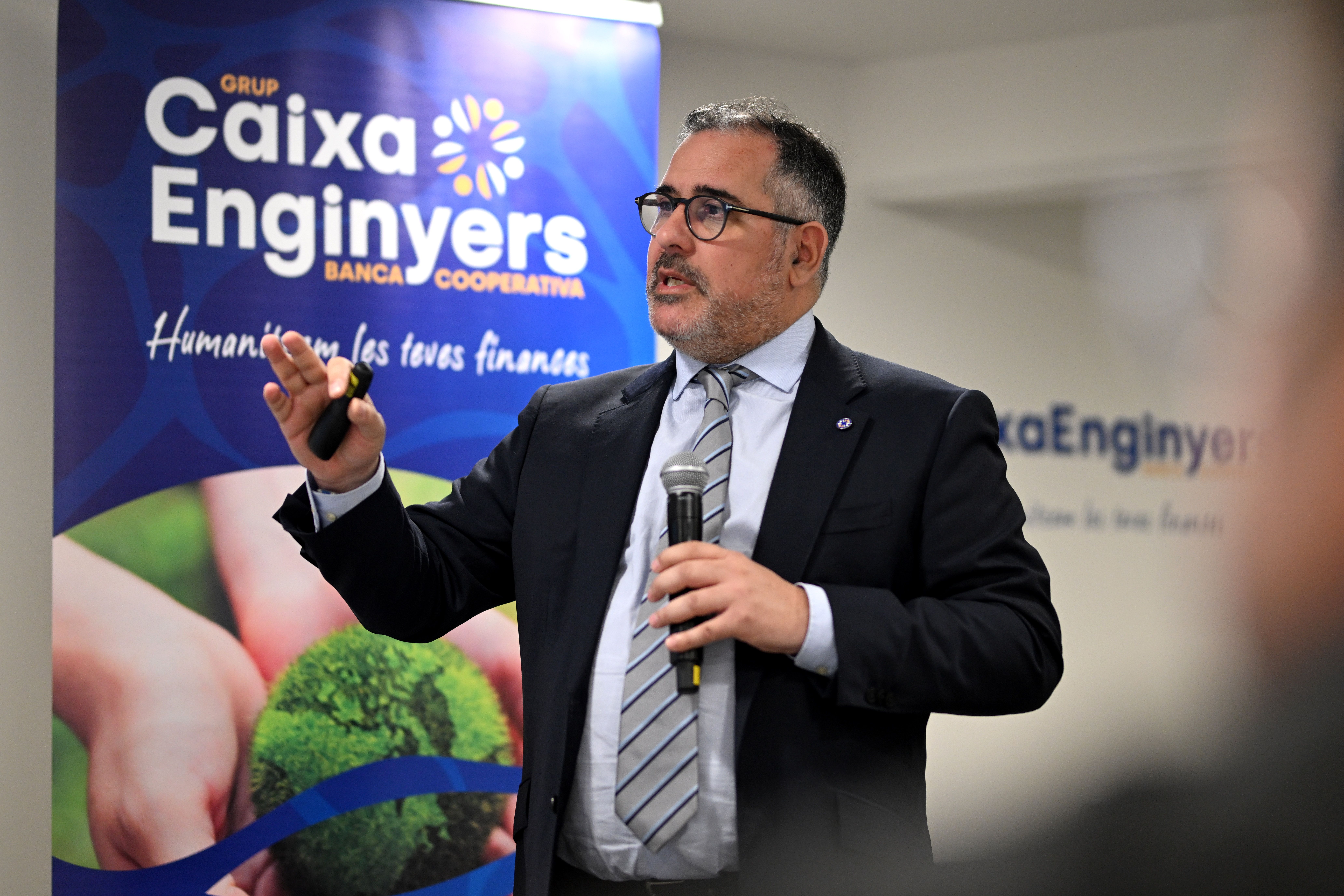 El director general de Caixa d'Enginyers, Juanjo Llopis | Cedida