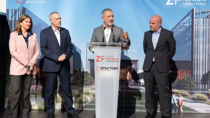 L'alcalde de Barcelona, Jaume Collboni, pren la paraula | Cedida