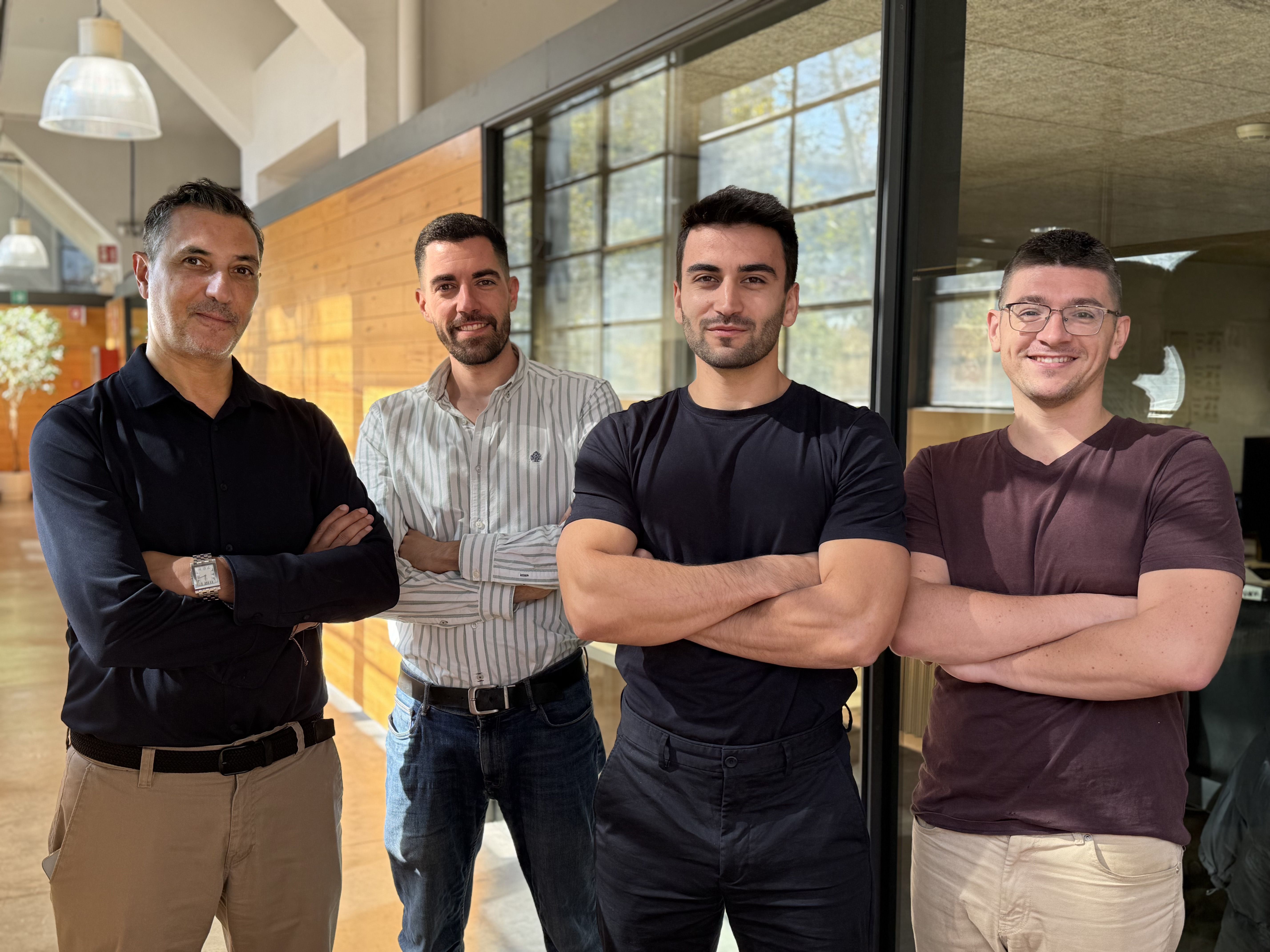 El equipo fundador de Tauniqo.ai | Cedida