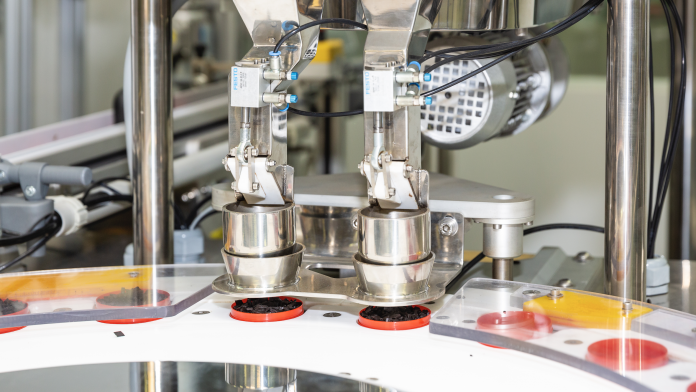 Una màquina a la planta de Juanola de Sant Quirze del Vallès | Cedida