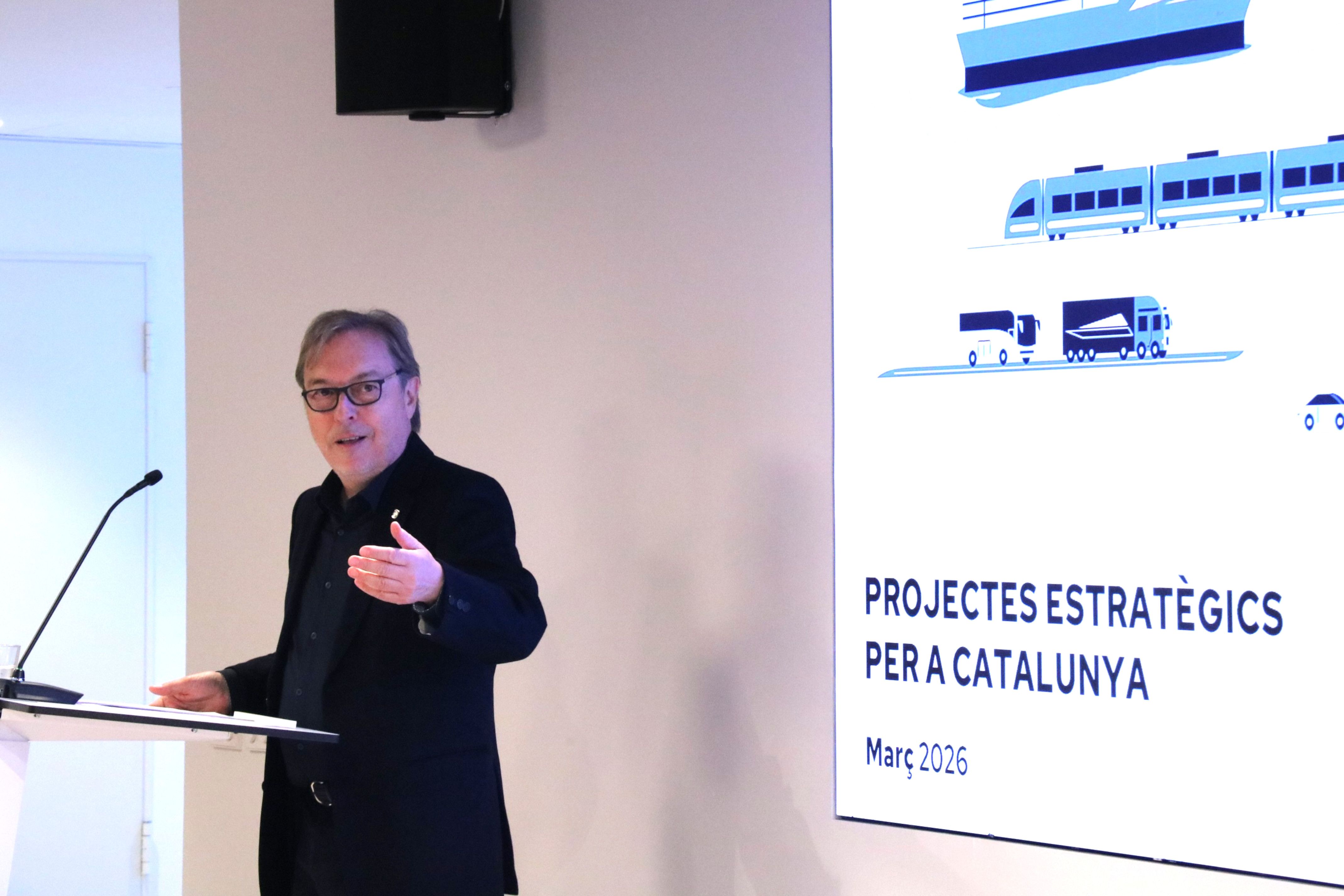 El president de la Cambra de Comerç de Barcelona, Josep Santacreu | Andrea Salazar (ACN)