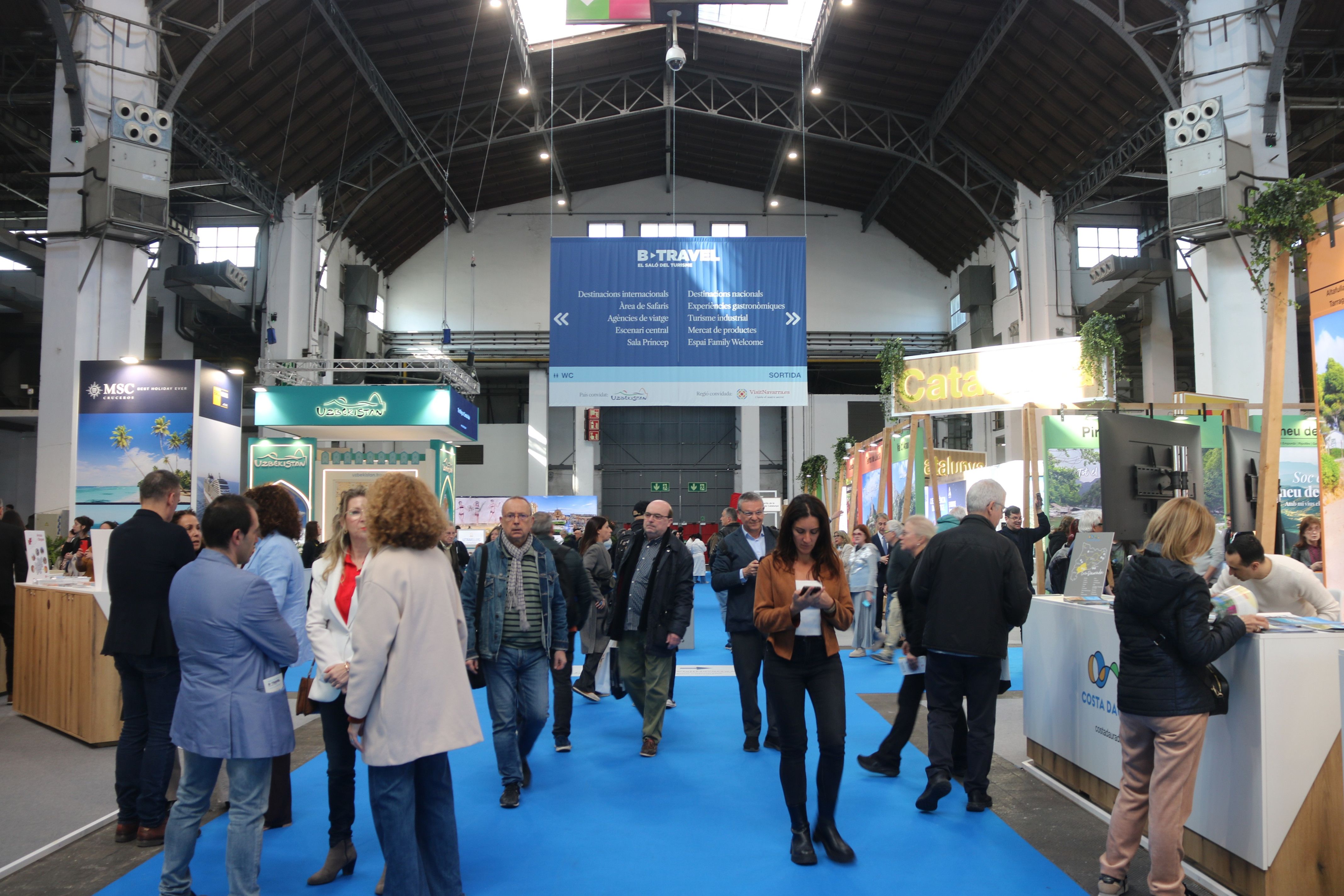 Salón B-Travel en el recinto de Montjuïc de Fira de Barcelona | Maria Asmarat (ACN)