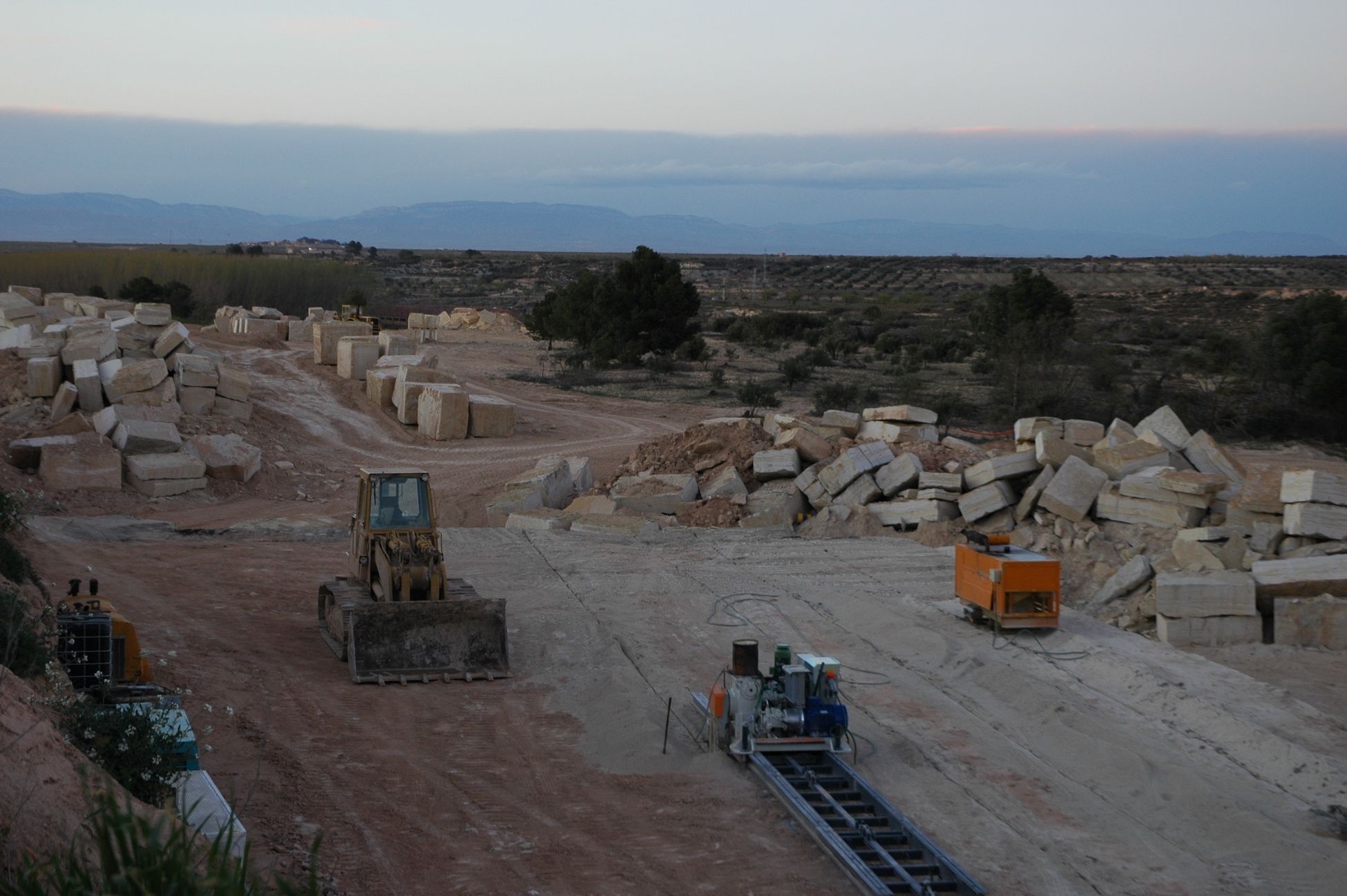 Una de les pedreres de Germans Balagué 