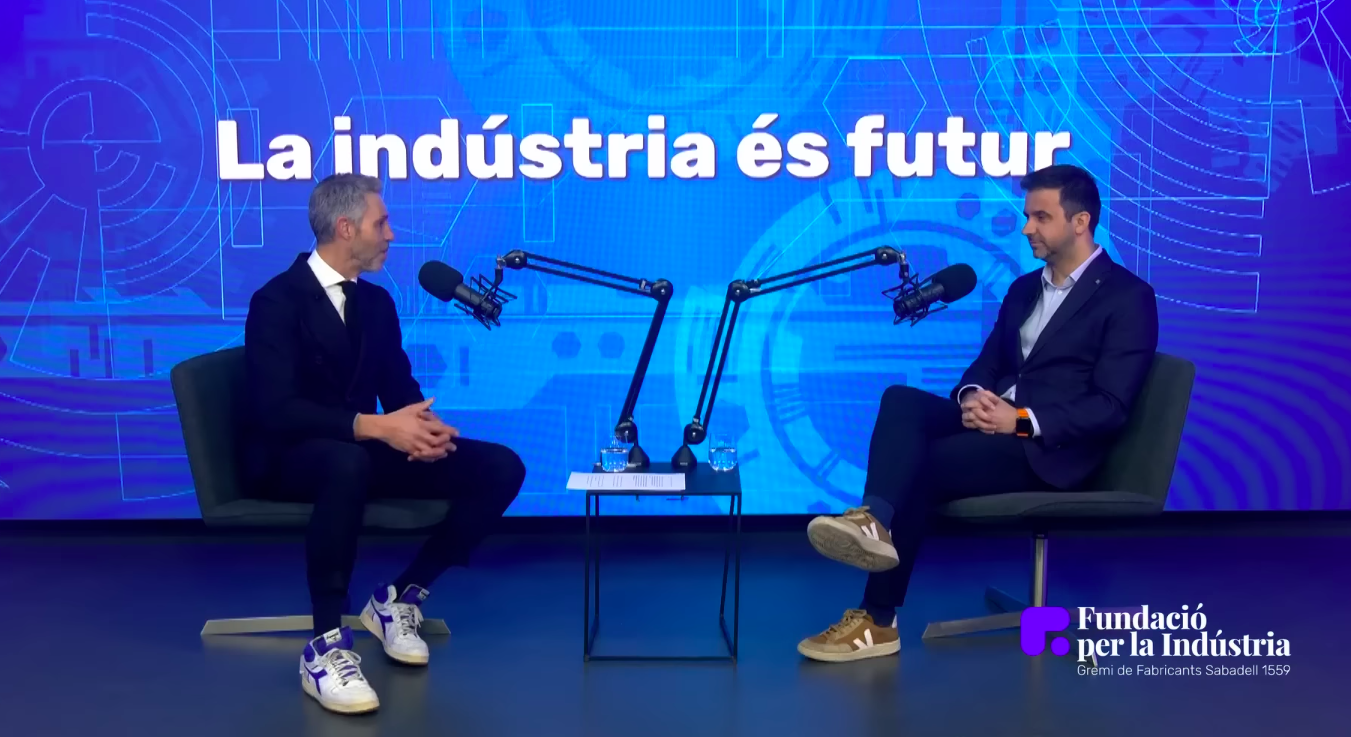 El secretari general del Departament d’Empresa i Treball de la Generalitat, Pol Gibert, ha estat convidat a 'La indústria és futur' | Fundació per la Indústria