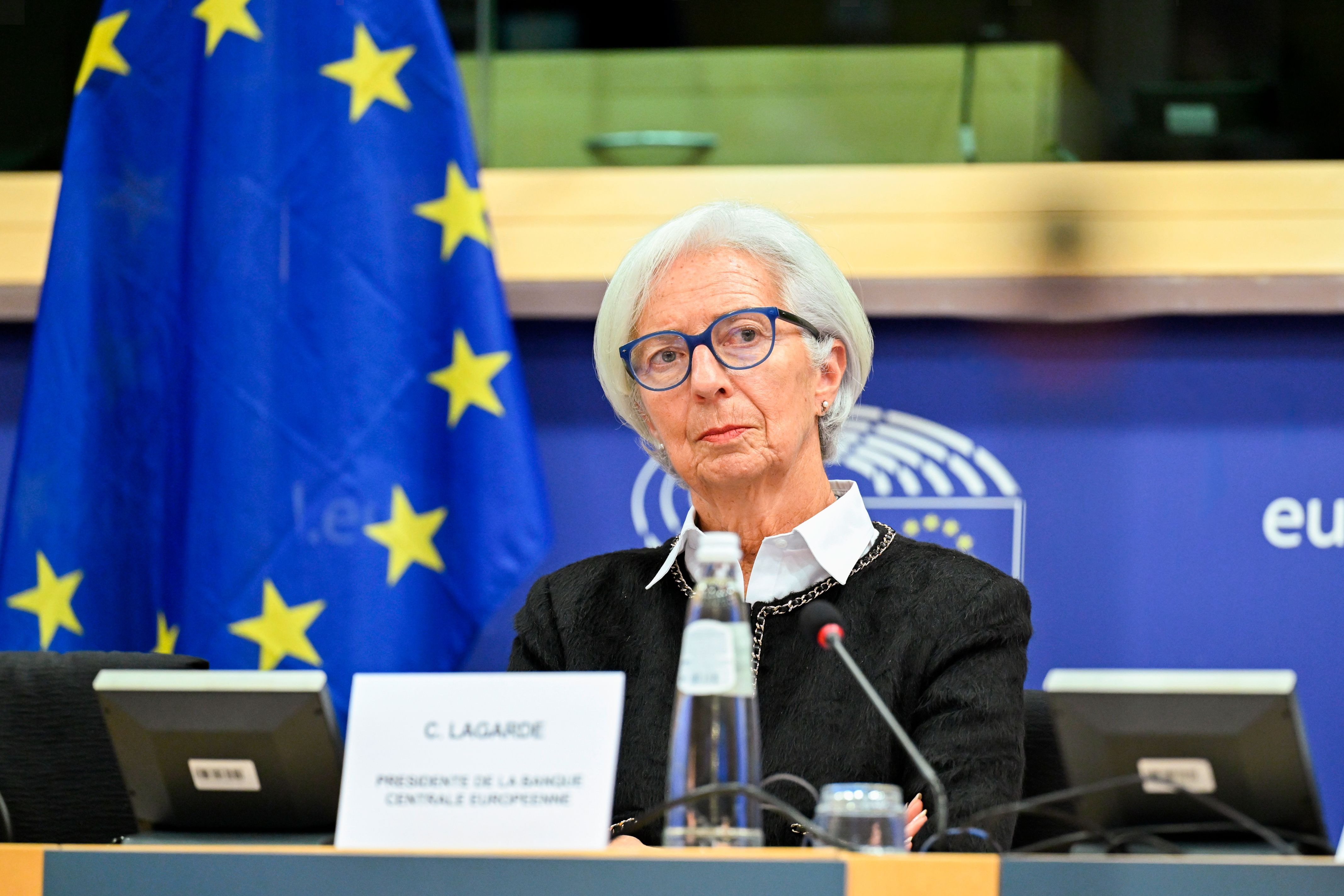 La presidenta del BCE, Christine Lagarde | Albert Cadanet (ACN)