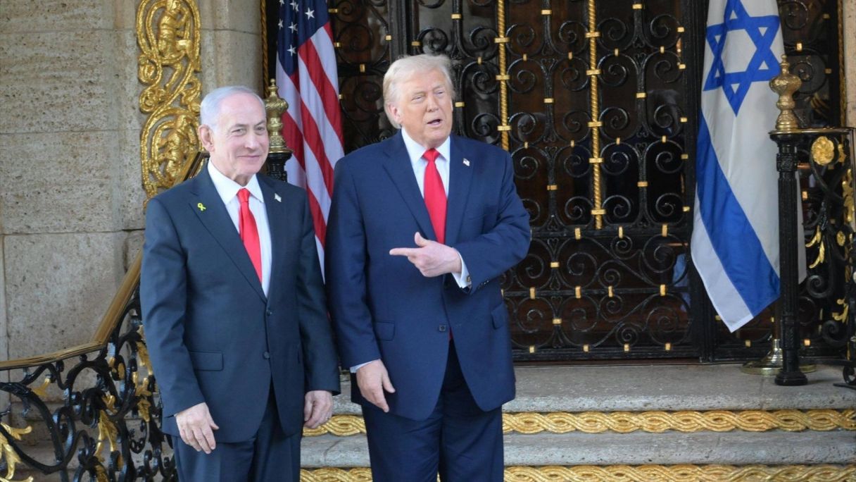 El primer ministre d'Israel, Benjamín Netanyahu, i el president dels Estats Units, Donald Trump, durant una trobada a Jerusalem | Europa Press El primer ministre d'Israel, Benjamín Netanyahu, i el president dels Estats Units, Donald Trump, durant una trobada a Jerusalem | Europa Press