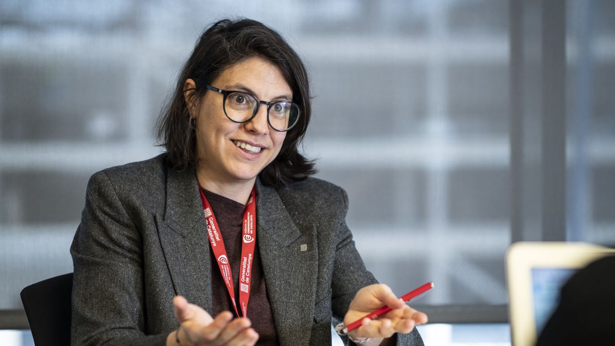 Laura Caballero, directora de la Agència de Ciberseguretat: "En ciberseguridad, el riesgo cero no existe: es imposible cubrirlo todo" | Mireia Comas