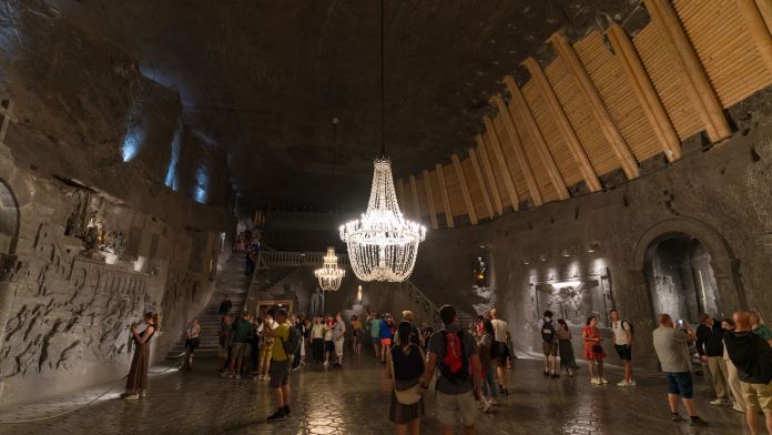 L'interior de la mina de sal de Wieliczka | iStock L'interior de la mina de sal de Wieliczka | iStock