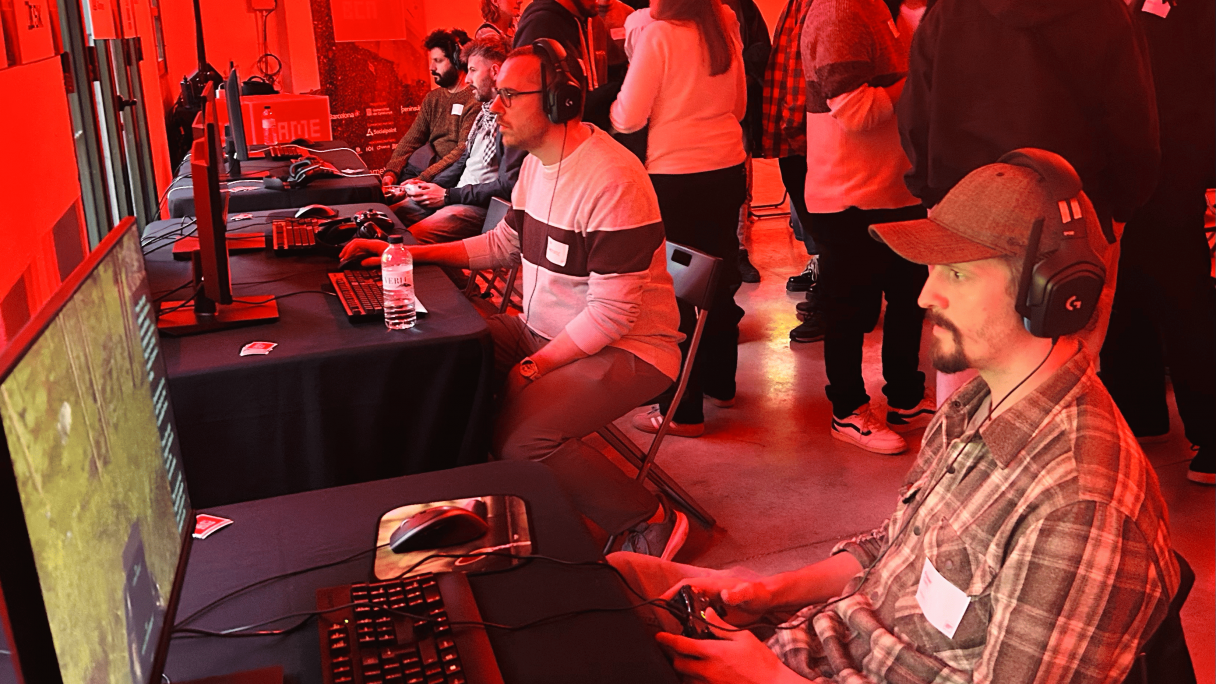 Assistents a l'acte de presentació de la nova edició de GameBCN | Cedida