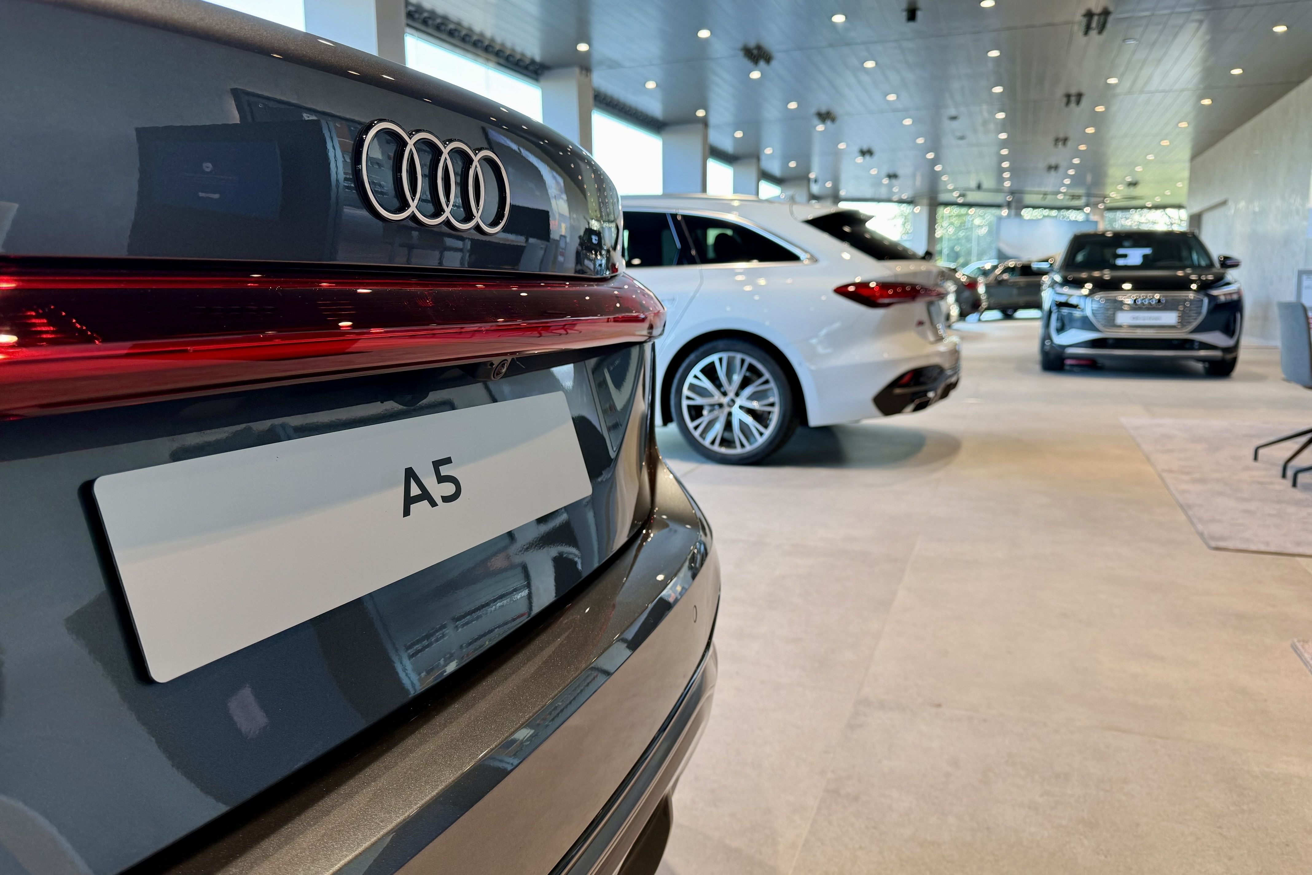 Un Audi A5 al concessionari Superwagen de Sabadell | Albert Segura (ACN)