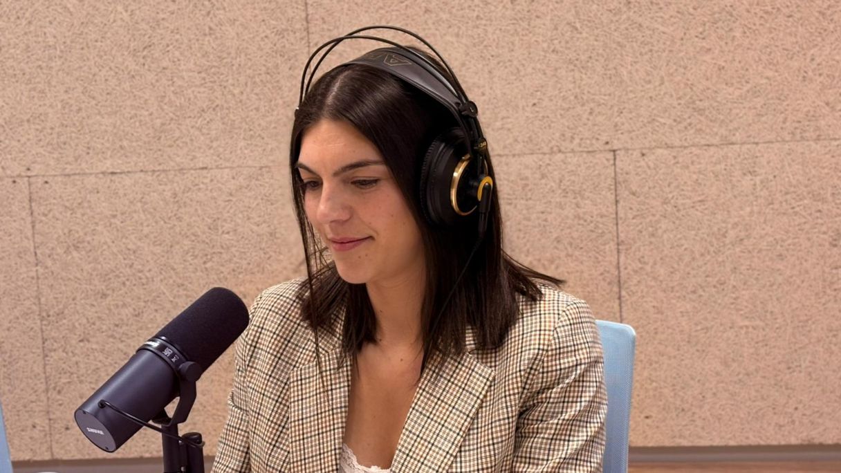 Ana M. González durant la gravació del cinquè episodi de 'Històries d'Èxit' | Txell Ferré Ana M. González durant la gravació del cinquè episodi de 'Històries d'Èxit' | Txell Ferré