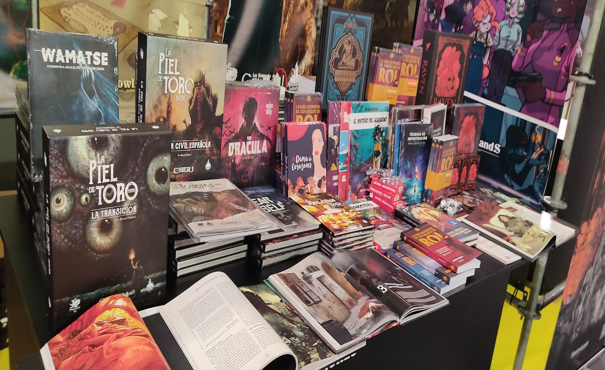 Stand de Juegos de Mesa y Rol, en Málaga | Cedida