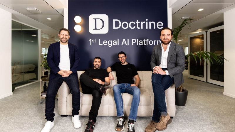 Foto de familia de los cofundadores de Maite.ai con Doctrine | Cedida Foto de familia de los cofundadores de Maite.ai con Doctrine | Cedida