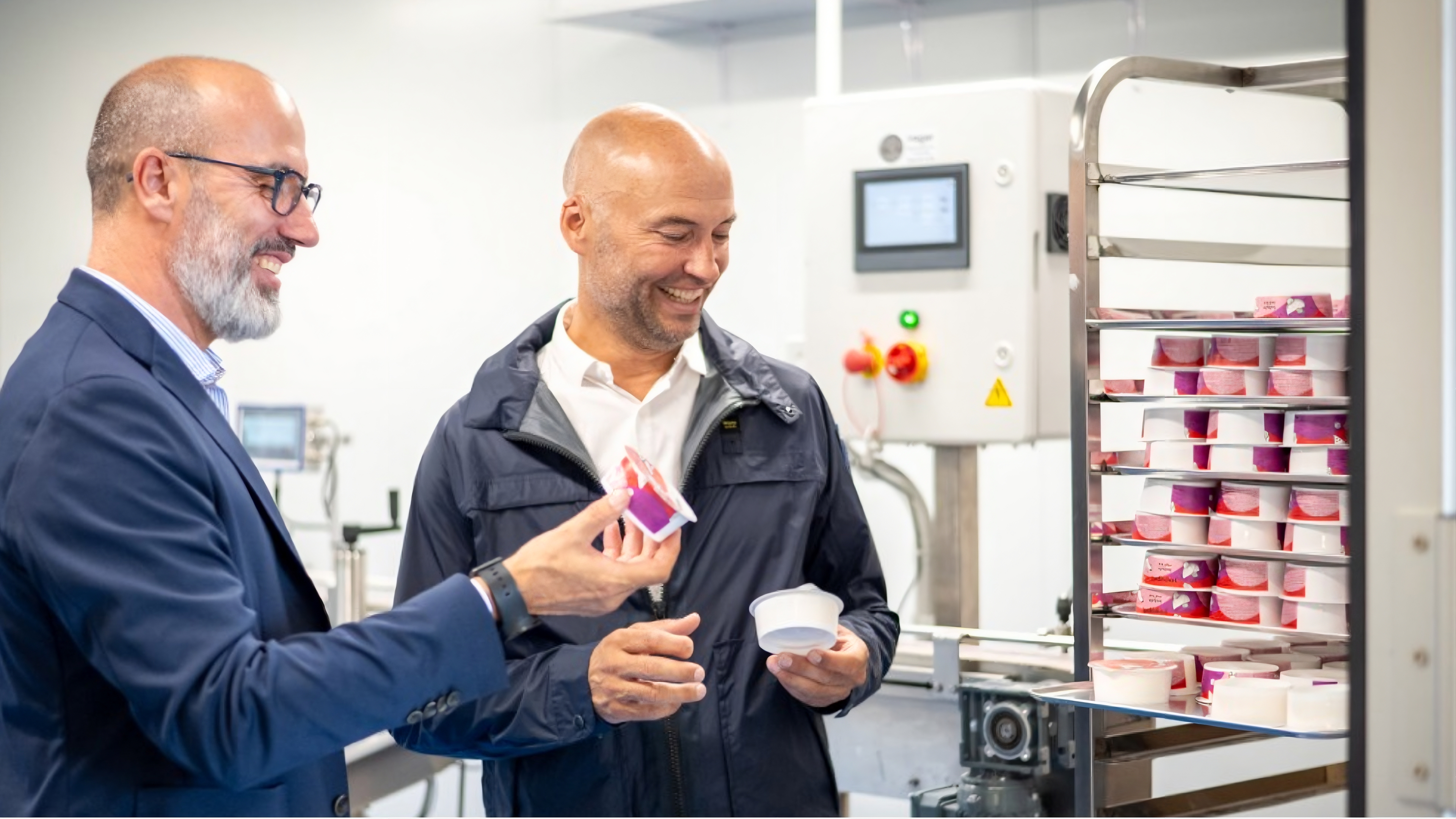 Àngel Ribes y Jordi Balp, socios y cofundadores de Yogupet | Cedida Àngel Ribes y Jordi Balp, socios y cofundadores de Yogupet | Cedida