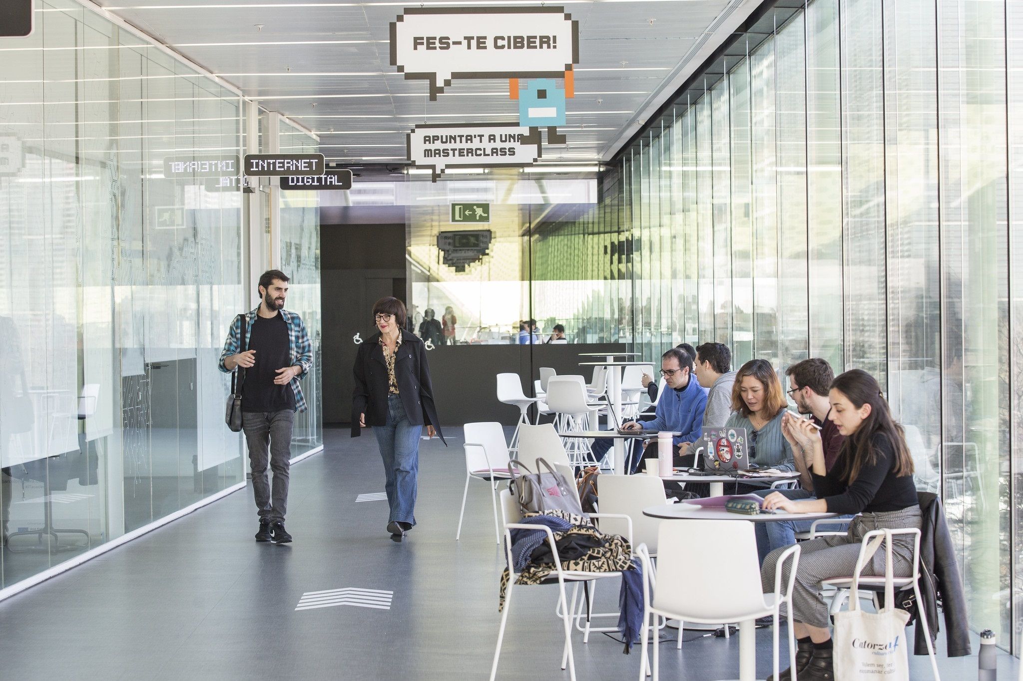 Cibernàrium de Barcelona Activa | Laura Soriano (Barcelona Activa) Cibernàrium de Barcelona Activa | Laura Soriano (Barcelona Activa)