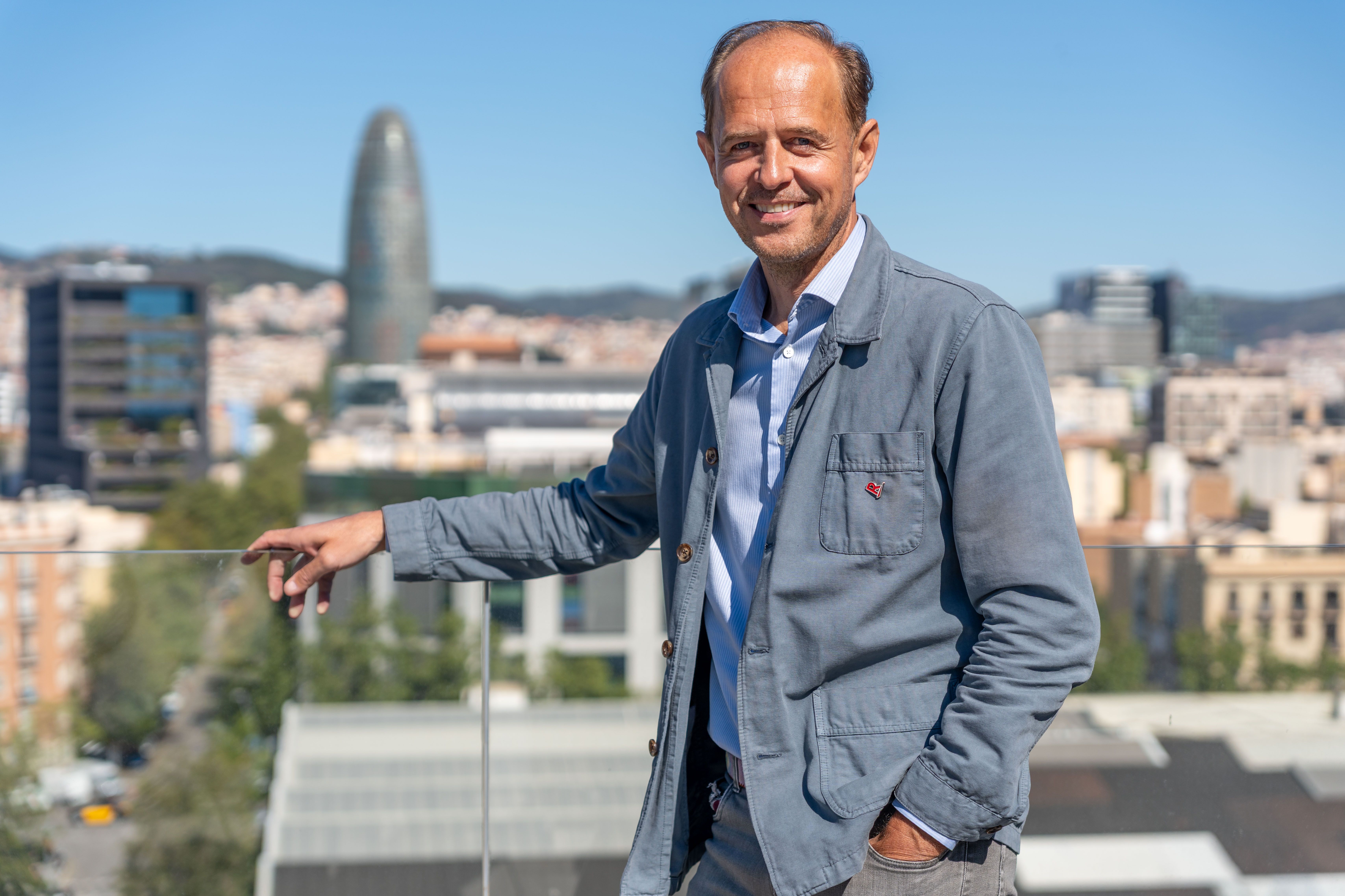 Cédric Dufour, CEO de Rakuten TV, a les oficines de l'empresa a Barcelona | Carolina Santos