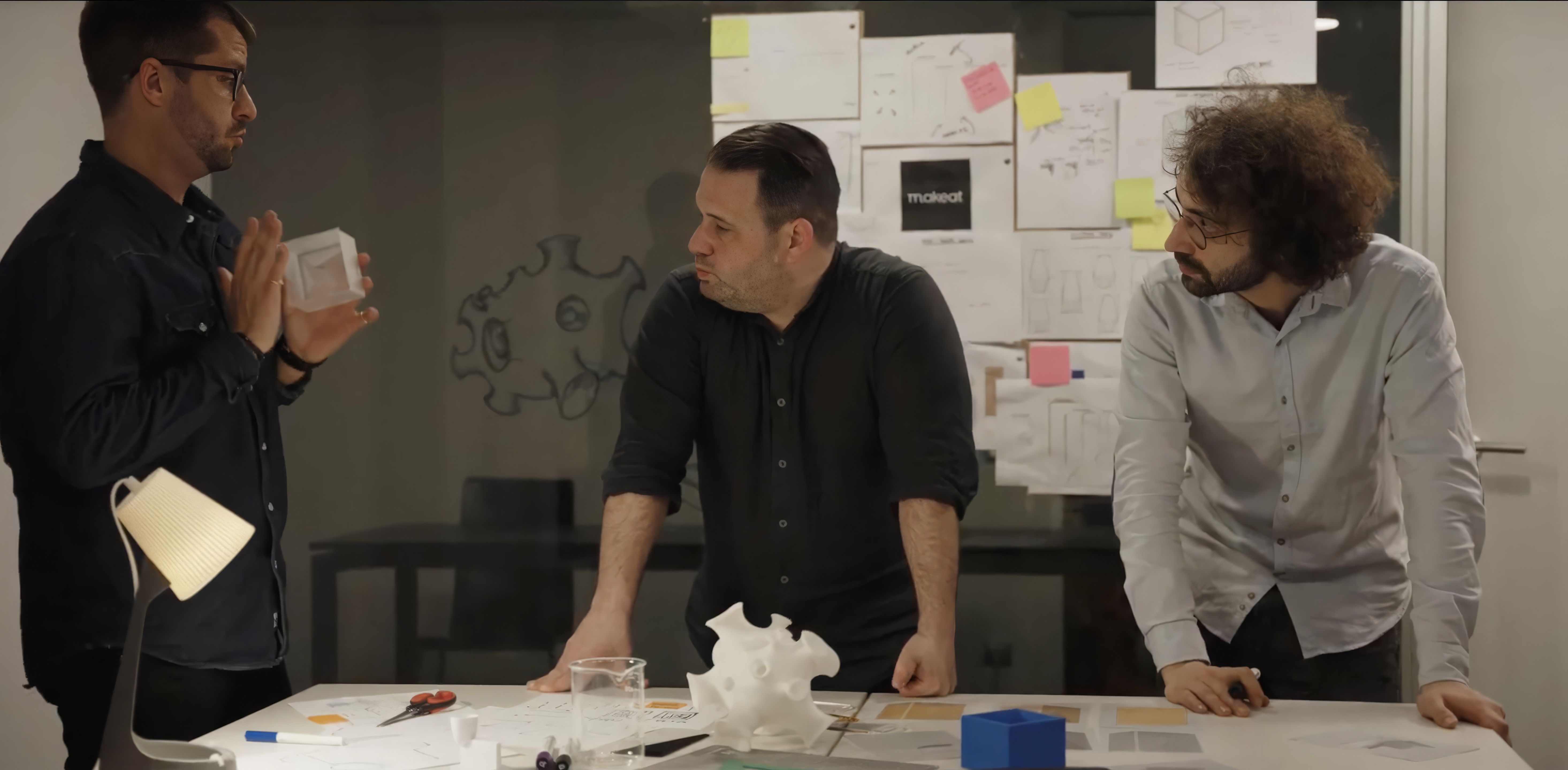 D'esquerra a dreta: Juan Manuel Umbert, Marc Alvarez de Sips i Adrià Colominas | Cedida