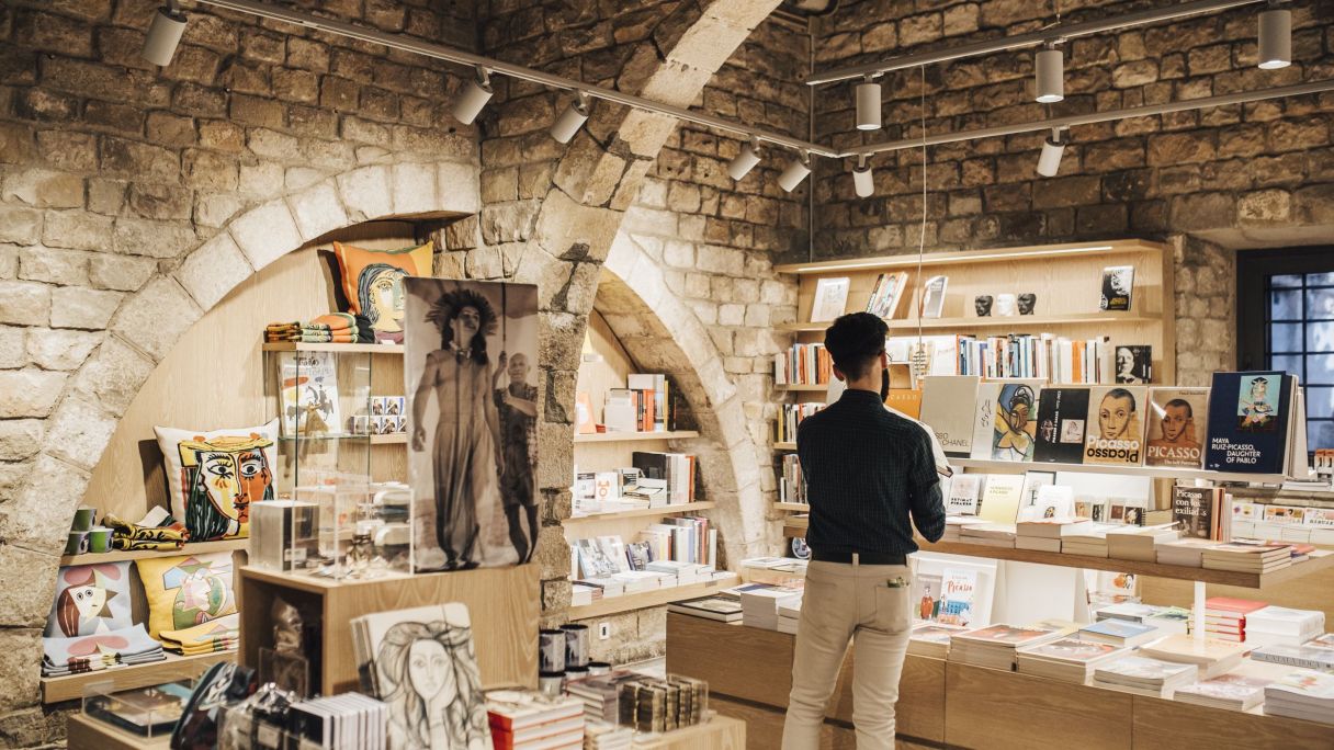 La botiga i llibreria Laie Museu Picasso | Cedida
