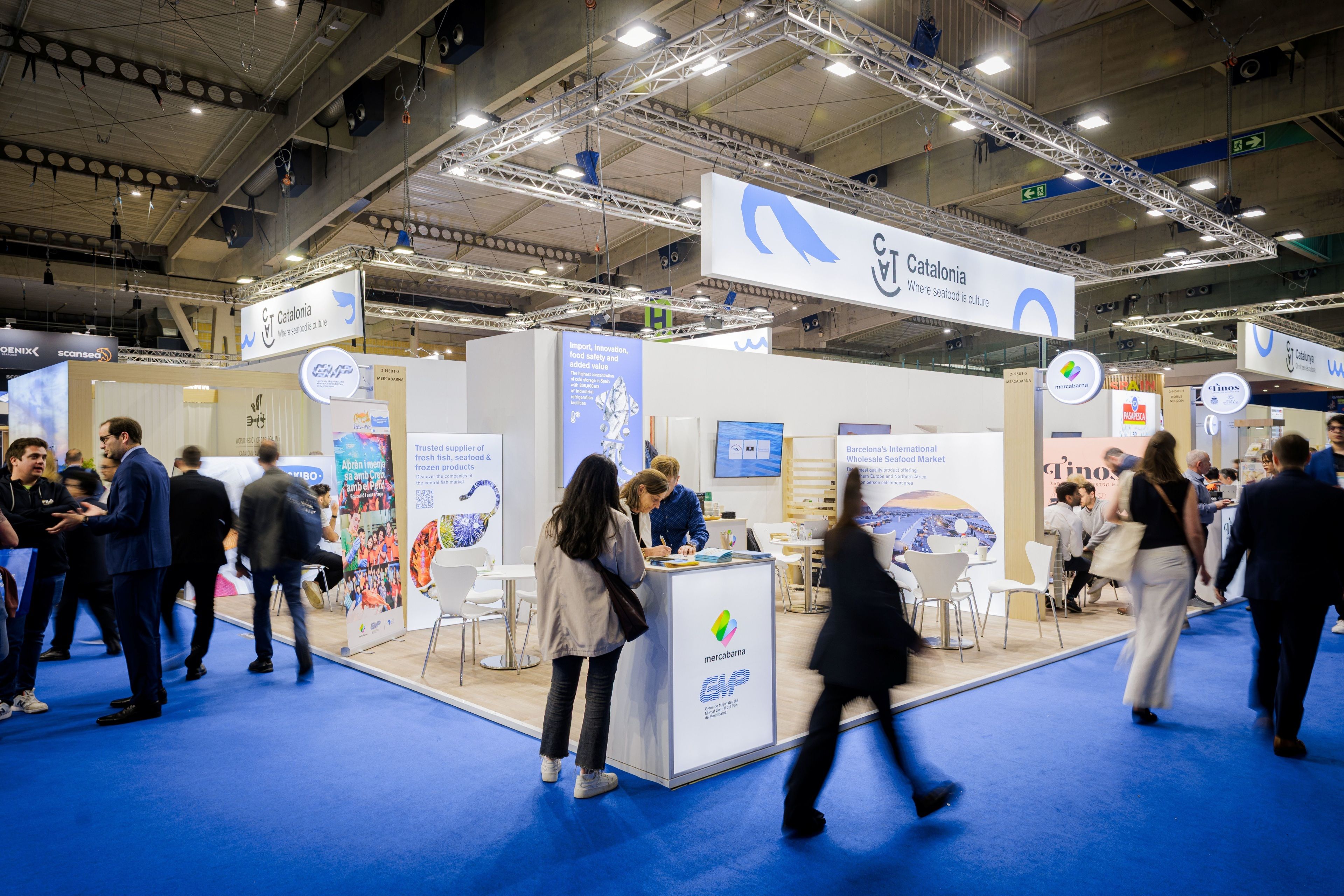 Mercabarna en la Seafood Expo Global 2025 | Europa Press