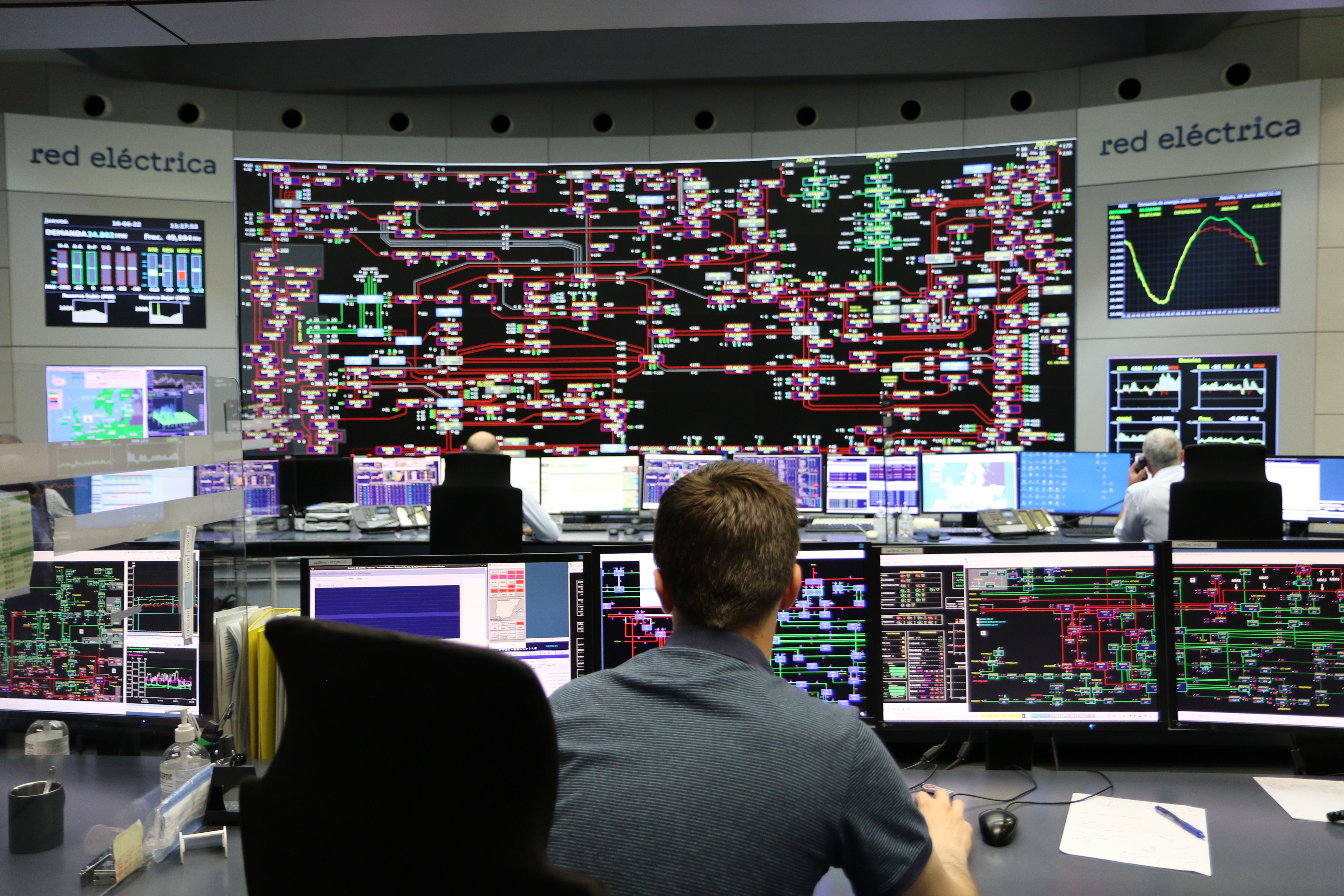 Instal·lacions de Red Eléctrica, en una imatge d'arxiu | Red Eléctrica