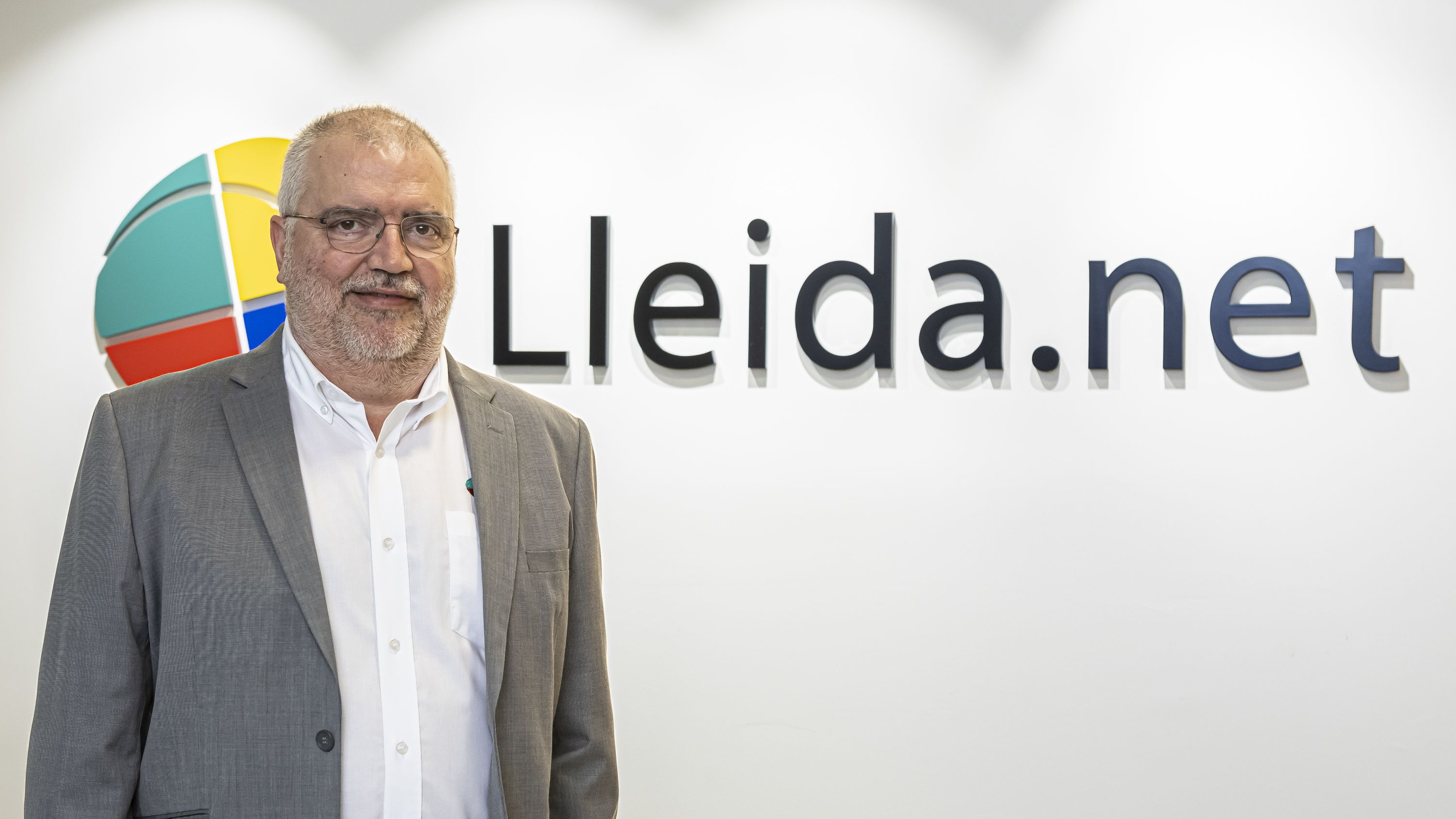 El fundador, conseller delegat i president de Lleida.net, Sisco Sapena | Marc Llibre Roig