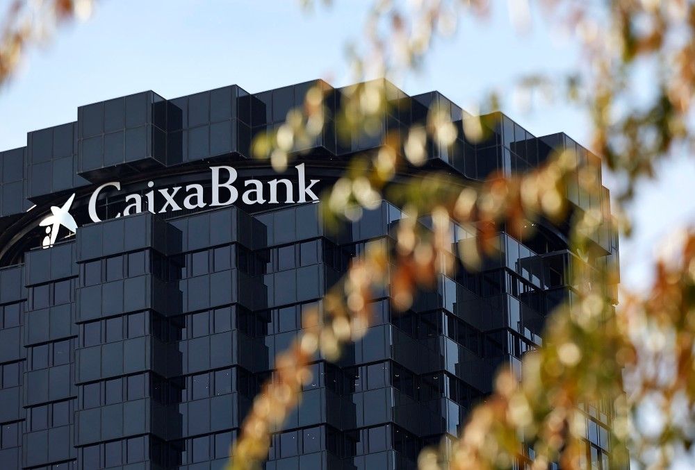Les oficines de CaixaBank a l'avinguda Diagonal de Barcelona | Cedida per CaixaBank