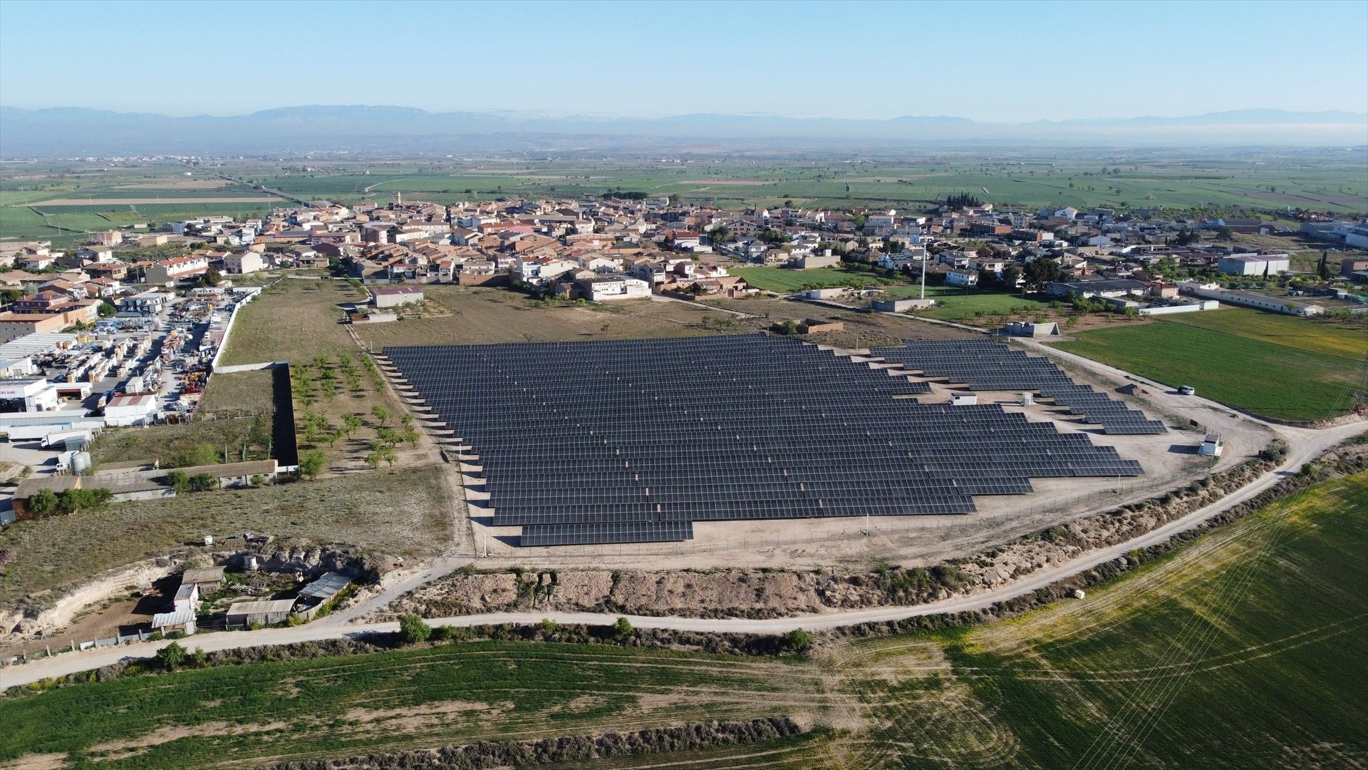 La planta fotovoltaica de Som Energia en Anglesola (Lleida) | Europa Press