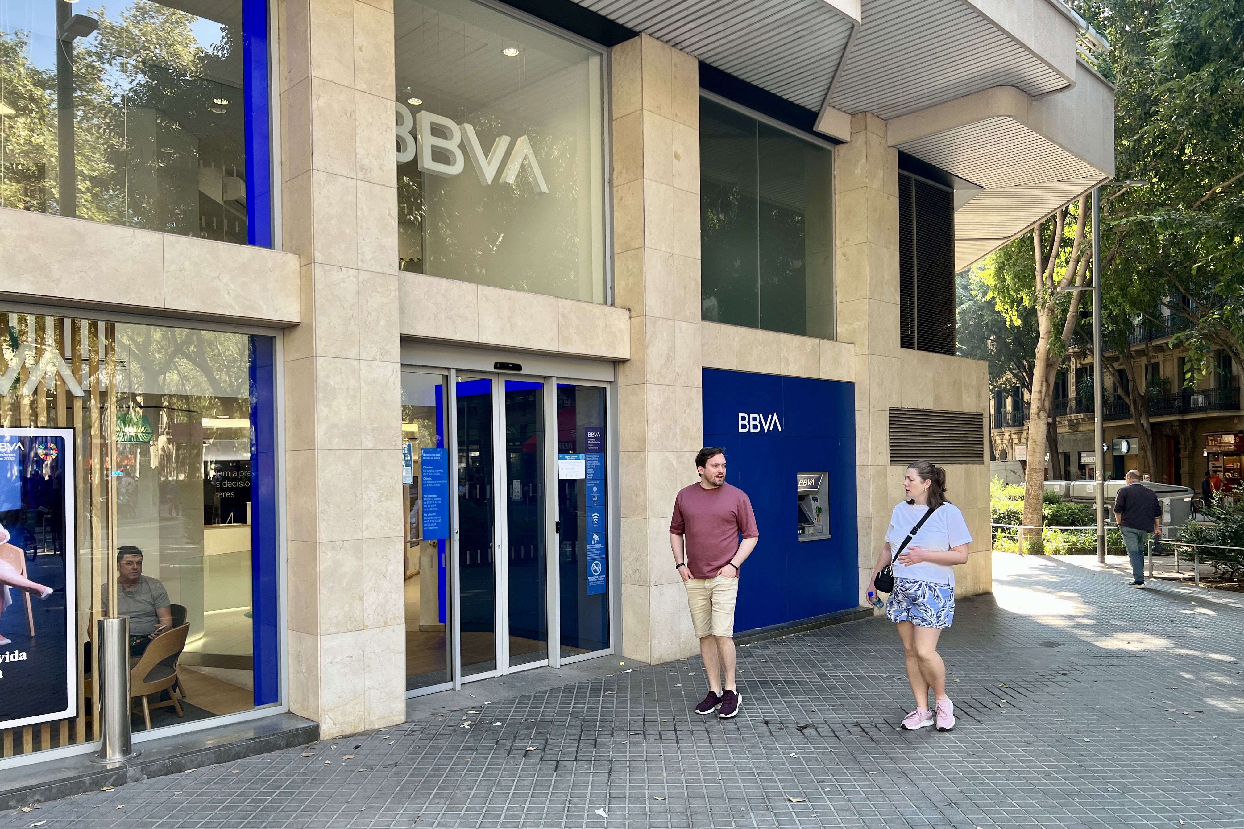 Una oficina del BBVA | Gerard Escaich (ACN)
