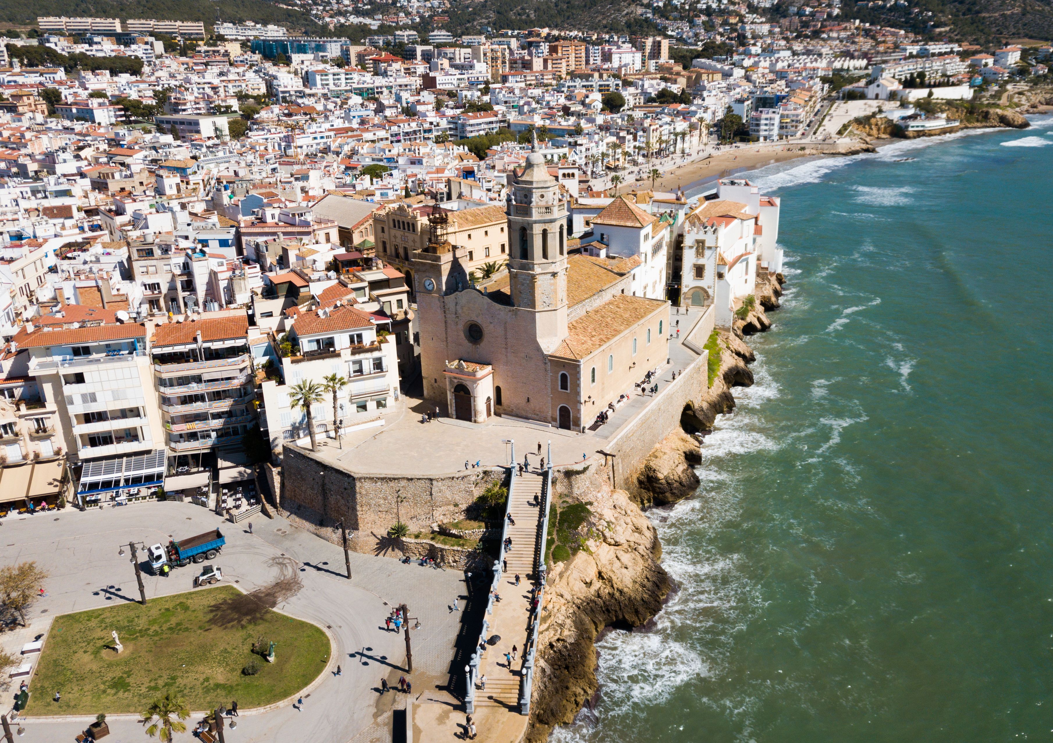 Vista aérea de Sitges | iStock