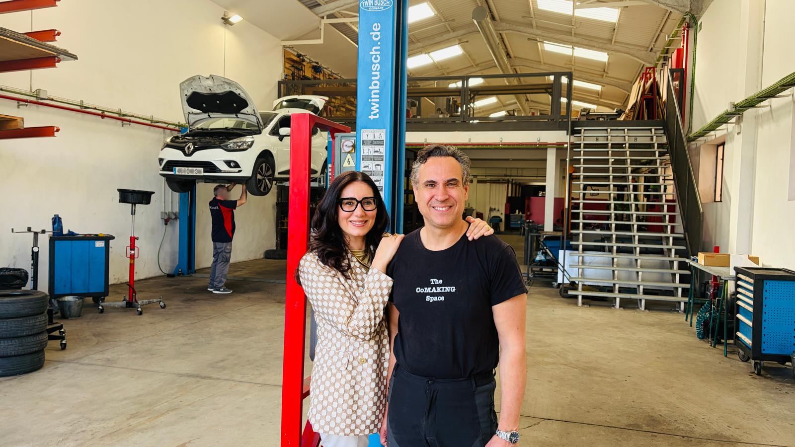 Montse Ramos i Joel Dorado, codirectors de The CoMAKING Space | Cedida