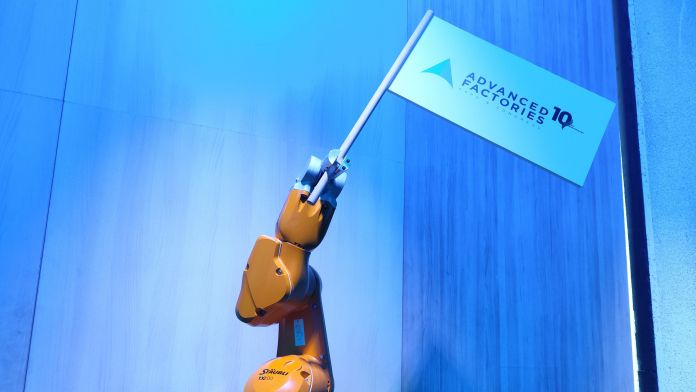 Un dels robots al Un dels robots al