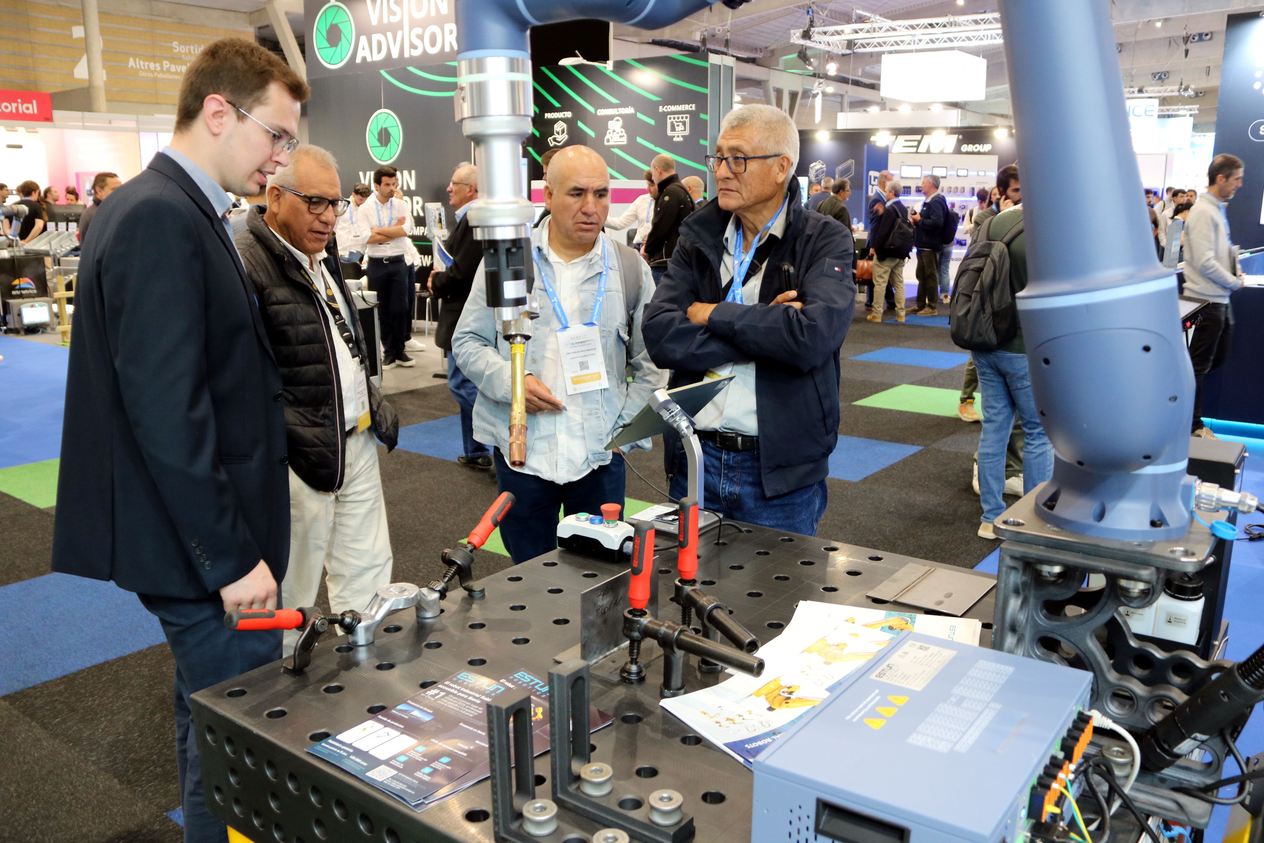 Visitantes en la 10a edición del Advanced Factories | Jordi Bataller (ACN)