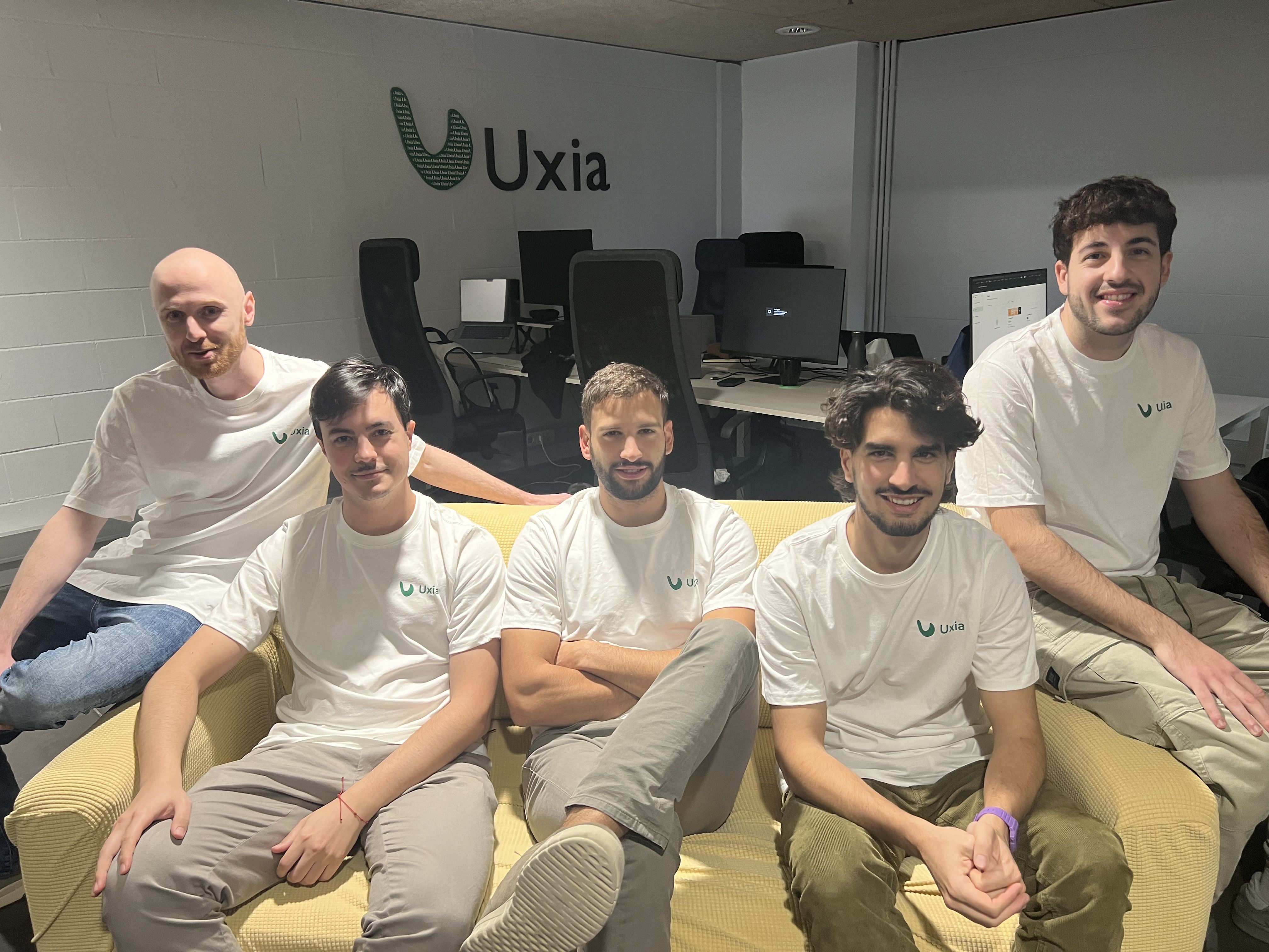 L'equip de la startup catalana Uxia | Cedida