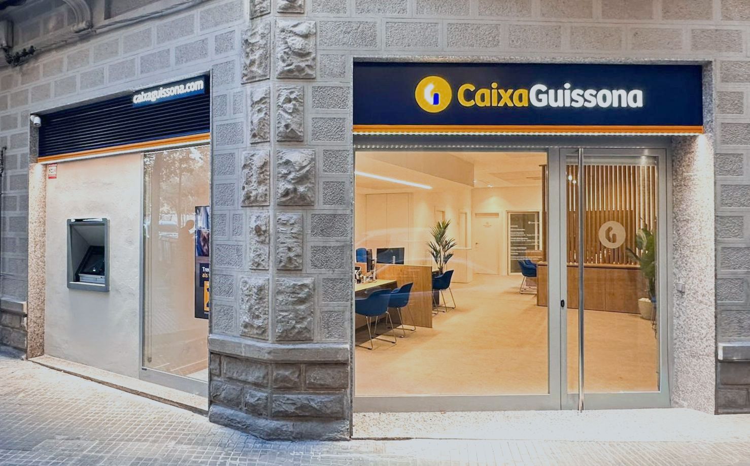 La nova oficina de Manresa de CaixaGuissona | Cedida per CaixaGuissona