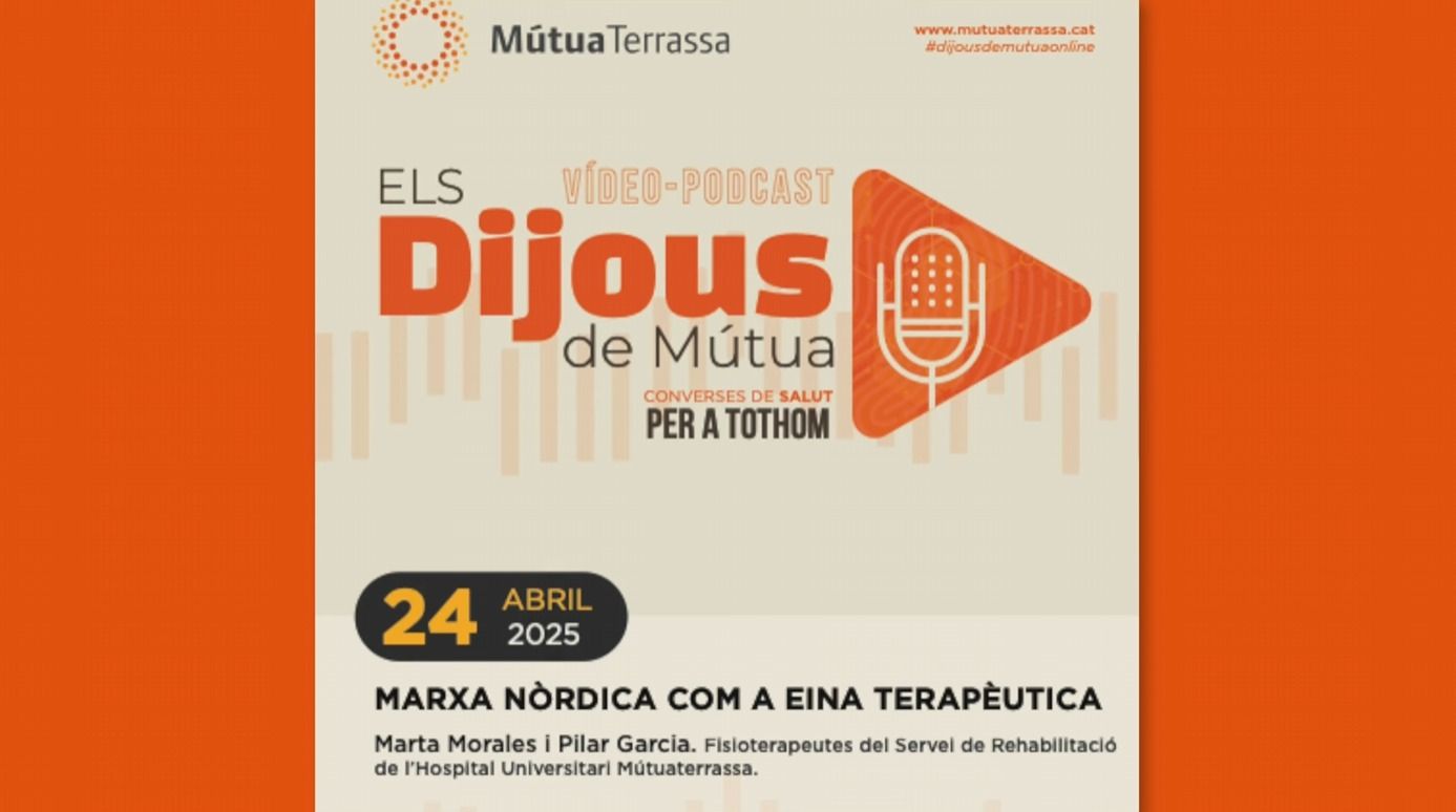 Dijous de Mútua, la marxa nòrdica com a eina terapèutica | Cedida