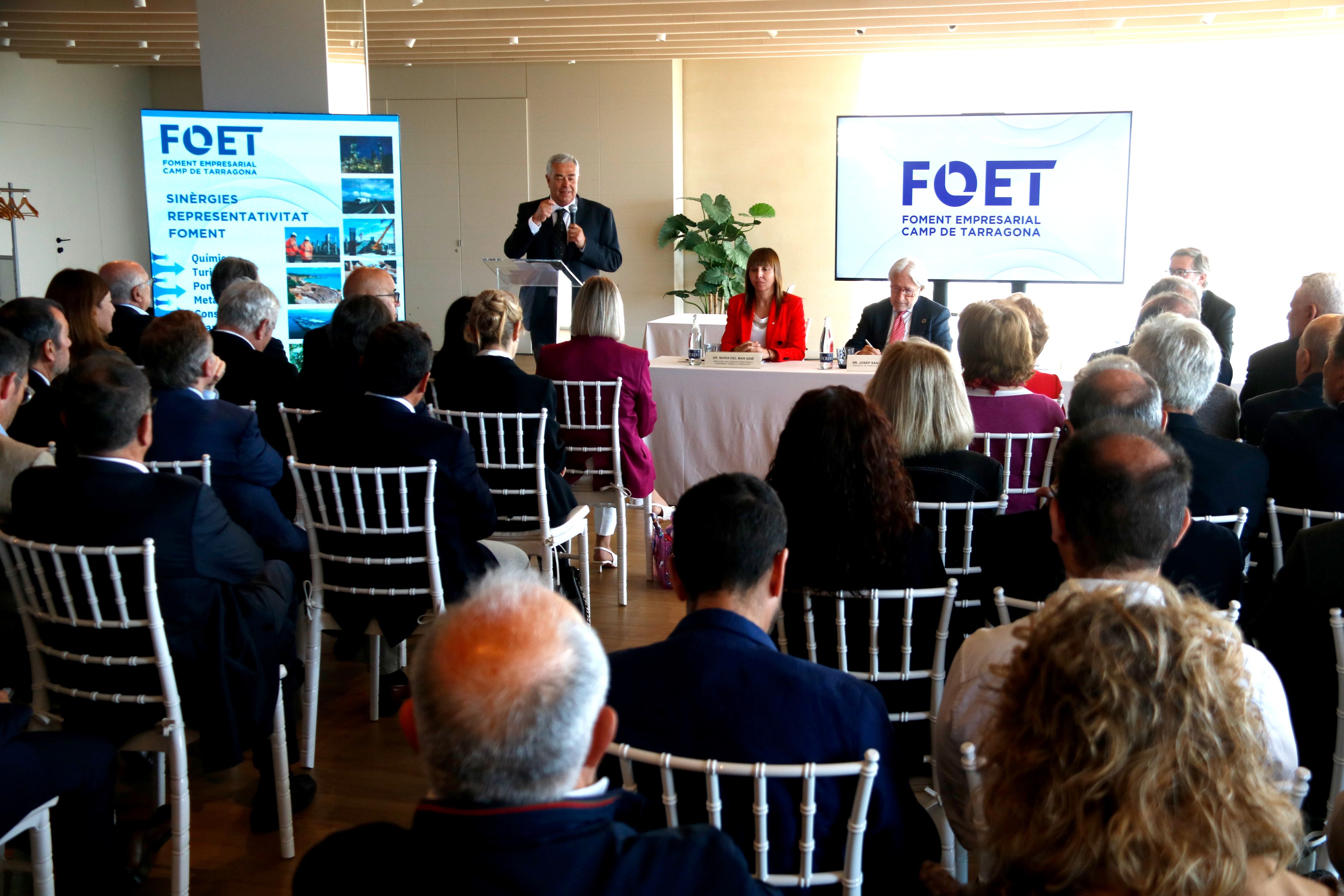Presentación de la patronal Foment Empresarial Camp de Tarragona (FOET) | Arnau Martínez