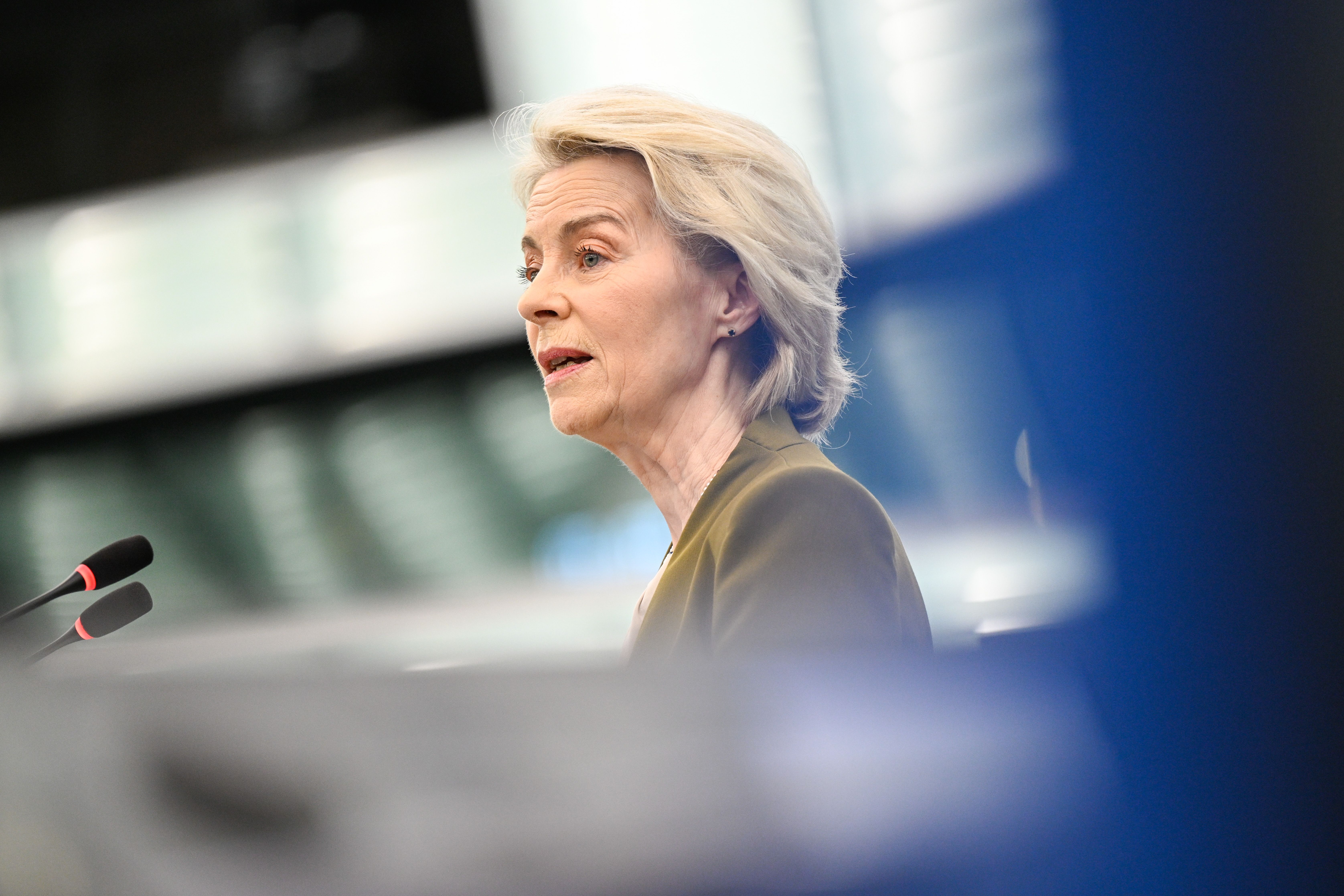 La presidenta de la Comissió Europea, Ursula von der Leyen | ACN