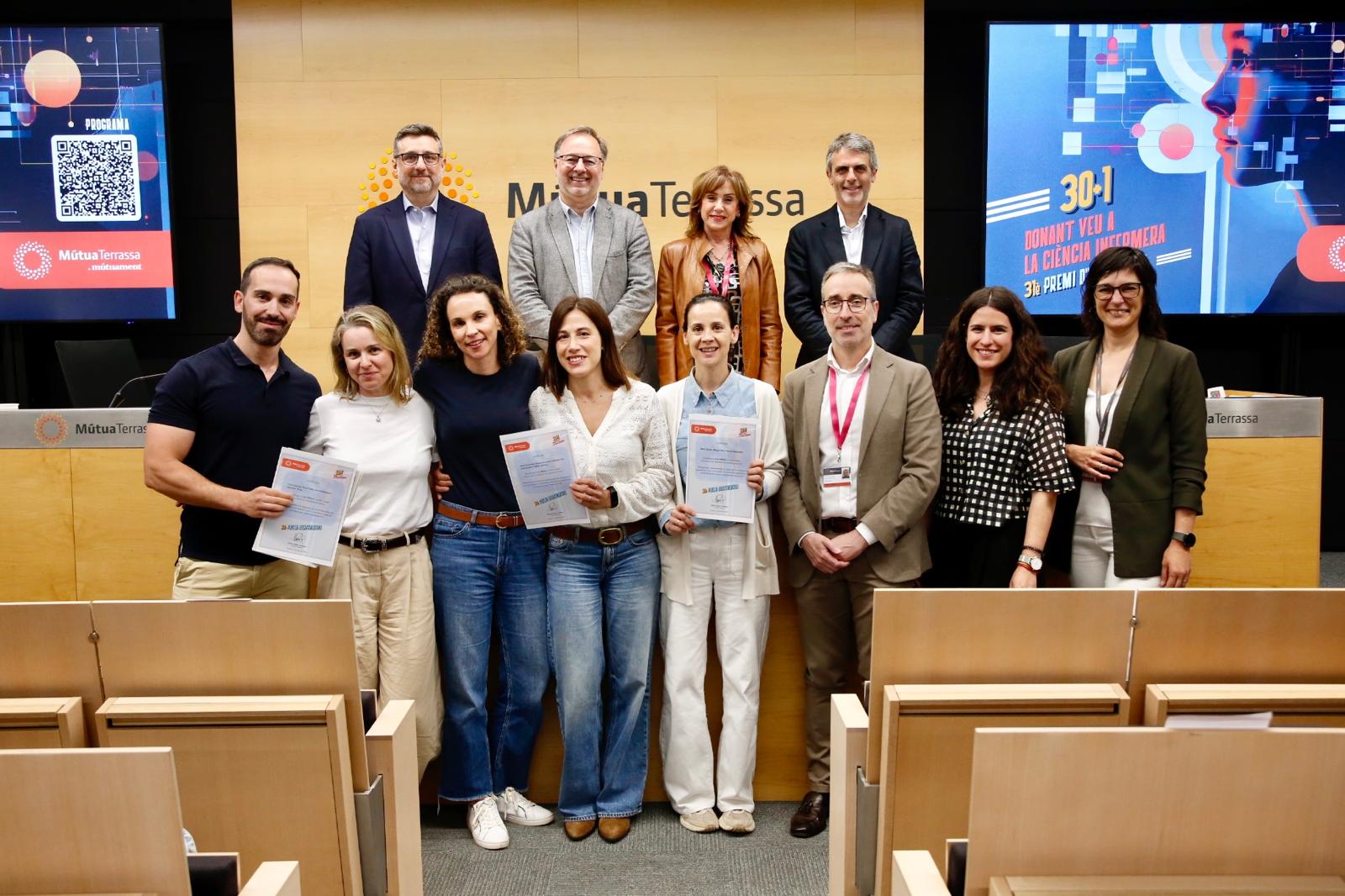La 31ª edició del tradicional Premi d'Infermeria MútuaTerrassa | Cedida