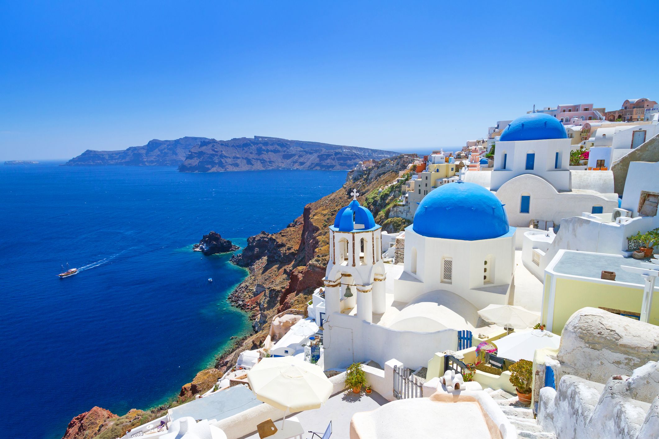 Santorí és una de les illes gregues que més turisme estacional atreu | Patryk_Kosmider (iStock)