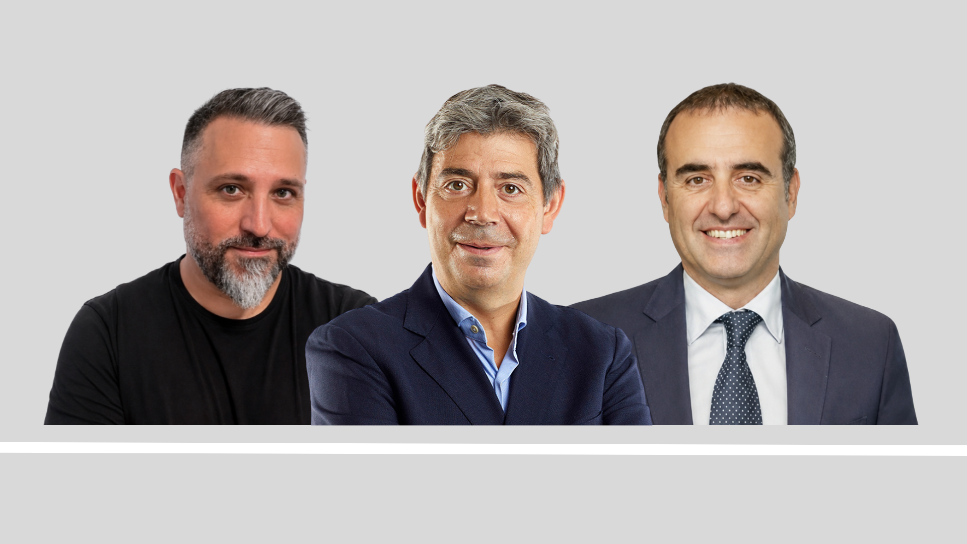Marc Planagumà i Valls (Novartis), Eloi Planes (Institut de l'Empresa Familiar), i Ciril Rozman (Indra), tres grans protagonistes de la setmana | VIA Empresa