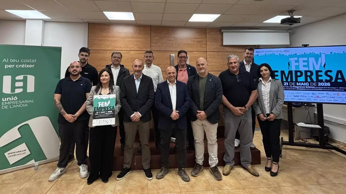 La presentació de la Nit Empresarial UEA | Cedida La presentació de la Nit Empresarial UEA | Cedida