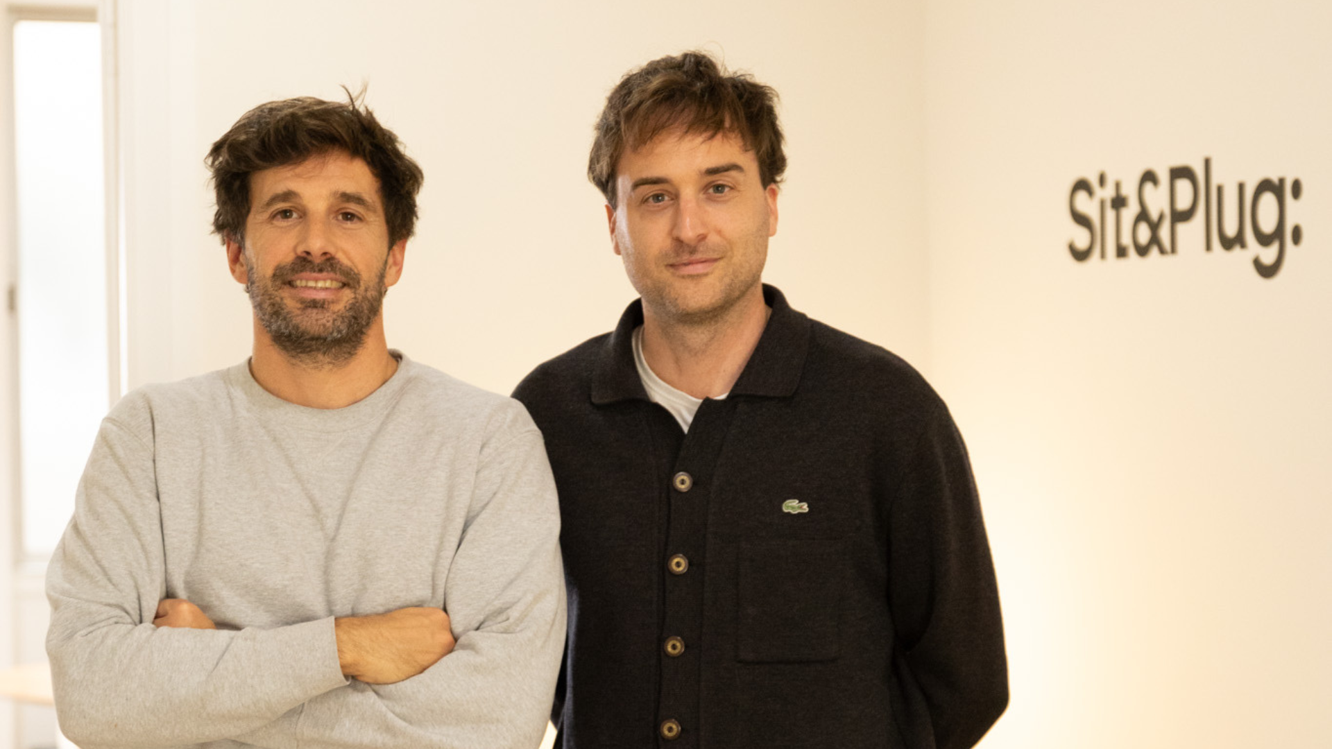 D’esquerra a dreta, Jaume Iglesias i Ferran Ramírez, cofundadors de Sit&Plug | Cedida