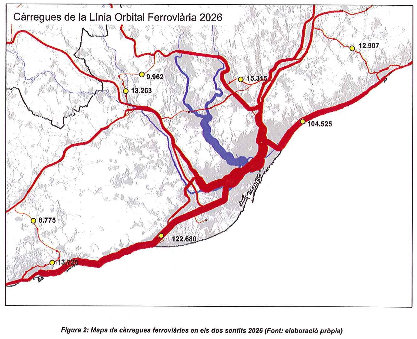 Càrregues de la Línia Orbital Ferroviària 2026 Càrregues de la Línia Orbital Ferroviària 2026
