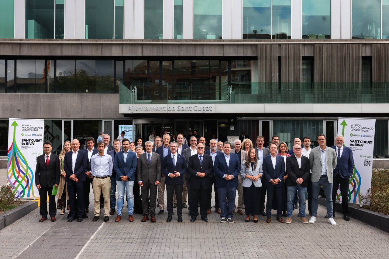 Acte fundacional de la Barcelona Innovation Valley Alliance (BIVA) impulsada per l’Ajuntament de Sant Cugat amb 35 empreses i institucions | Ajuntament de Sant Cugat