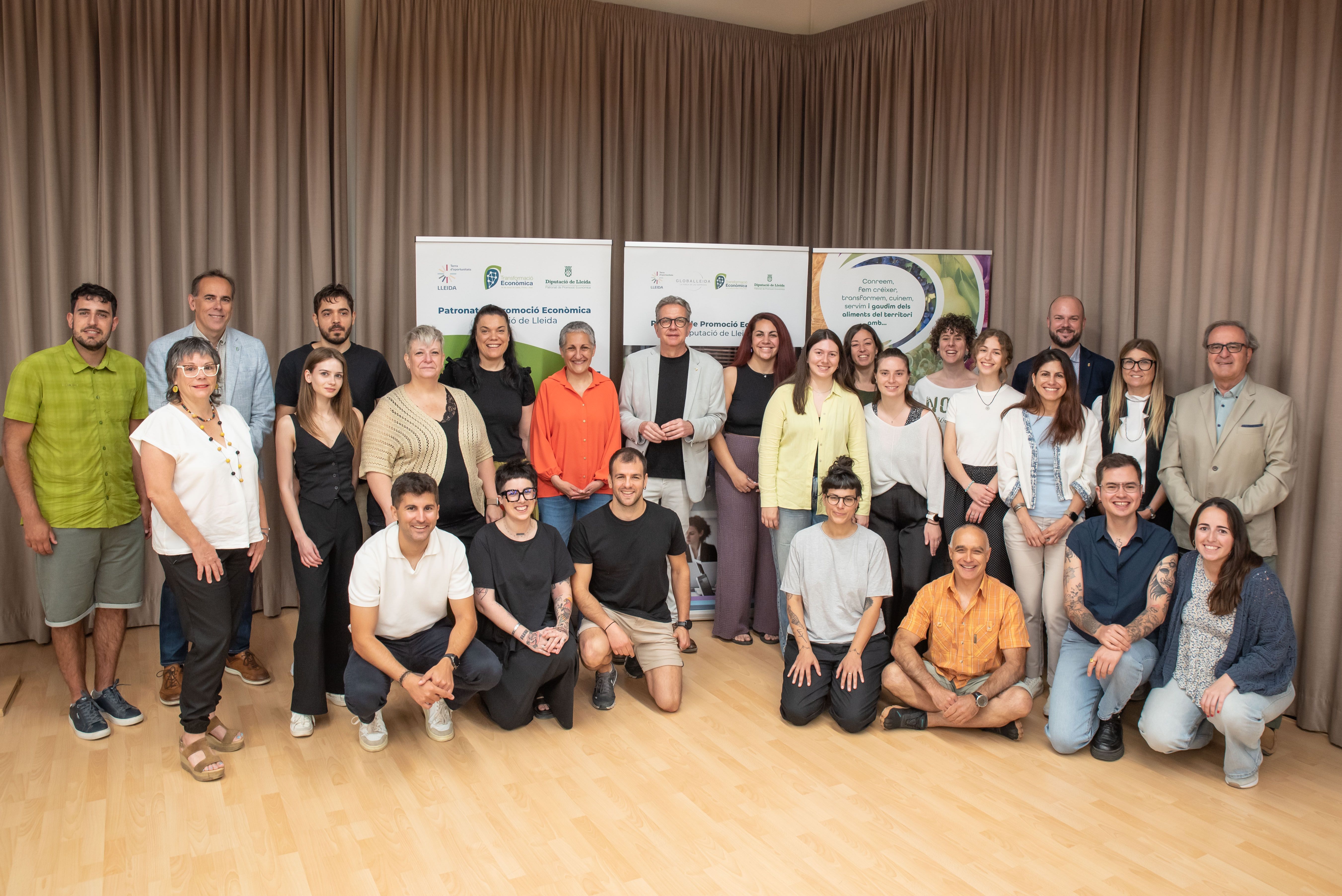 Els participants del programa 'Impulsa't', a Lleida | Cedida