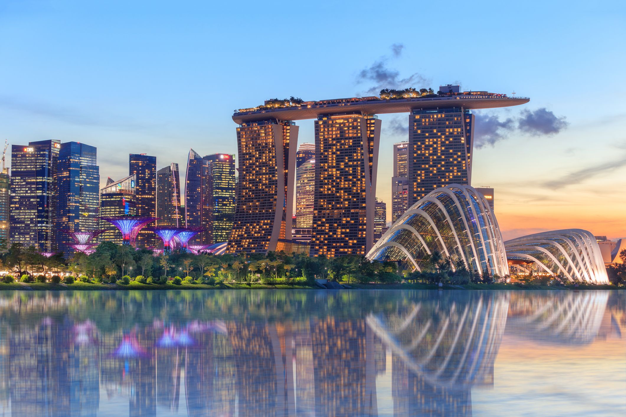 L'horitzó de Singapur durant un capvespre | iStock