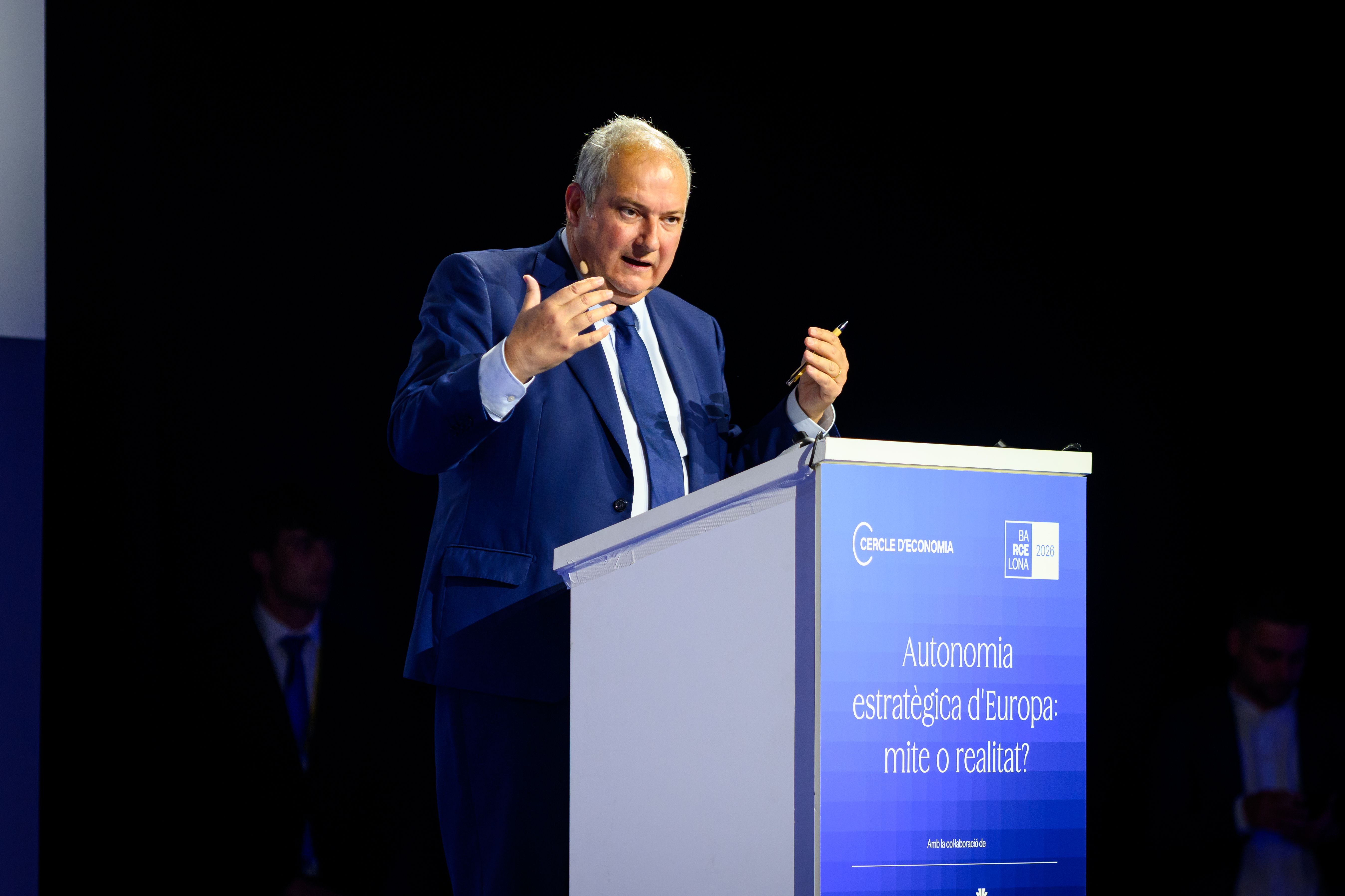 El ministre d’Indústria i Turisme, Jordi Hereu durant la segona jornada de la 40 Reunió Cercle d'Economia | Cedida